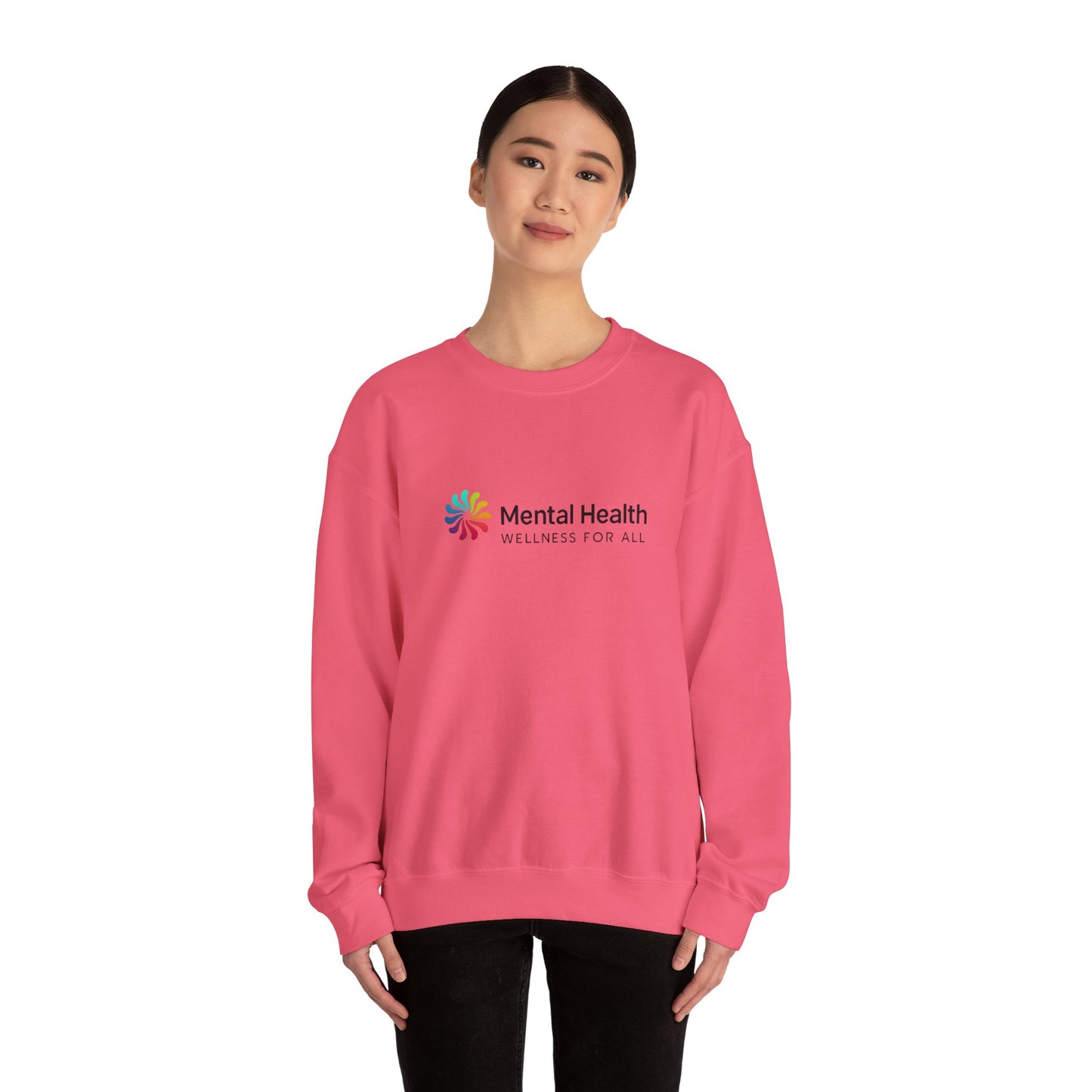 Mental Health Wellness Unisex Heavy Blend™ Crewneck Sweatshirt
