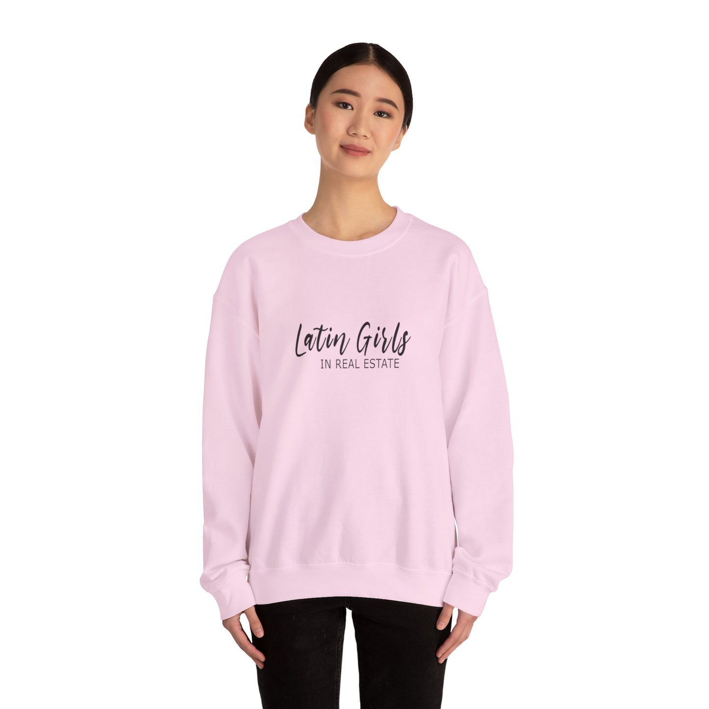 Latin Girls In Real Estate Unisex Heavy Blend™ Crewneck Sweatshirt