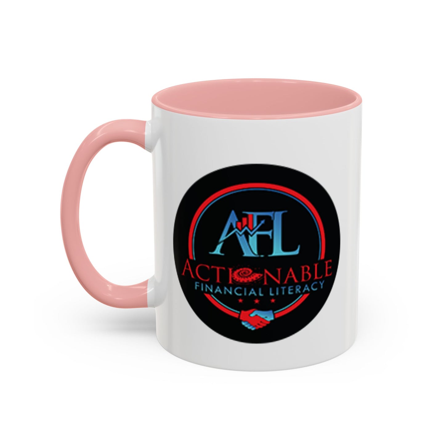Actionable Financial Literacy Center Accent Coffee Mug (11oz)