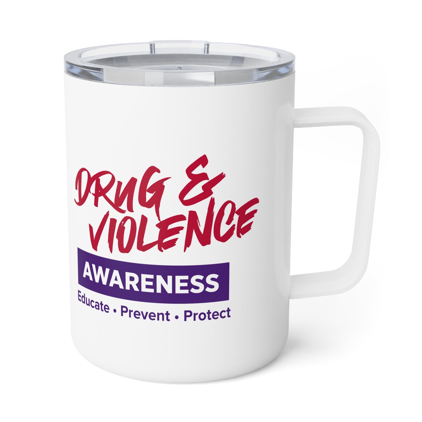 DVA Insulated Coffee Mug, 10oz