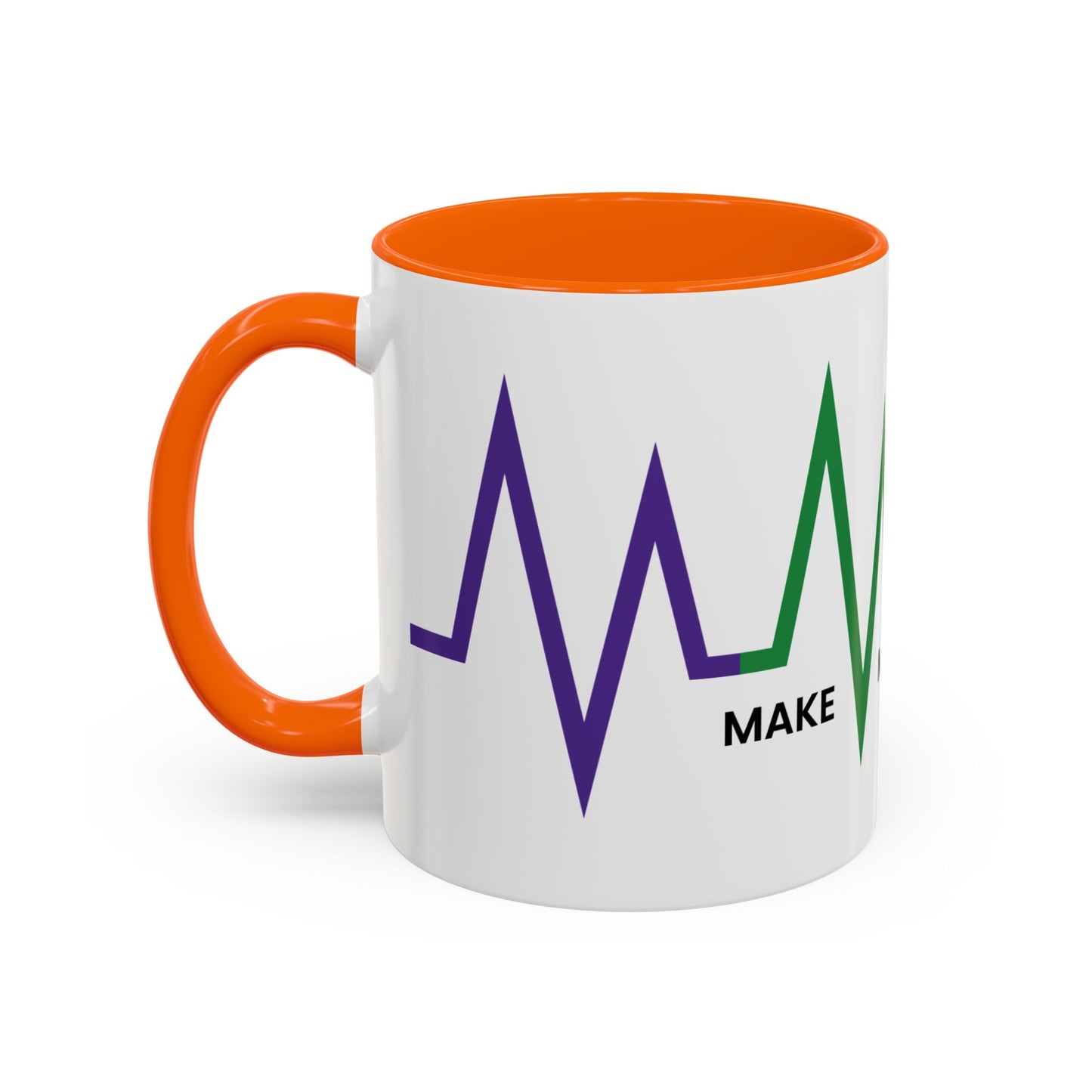 Make Mental Health Matter Accent Coffee Mug (11oz)
