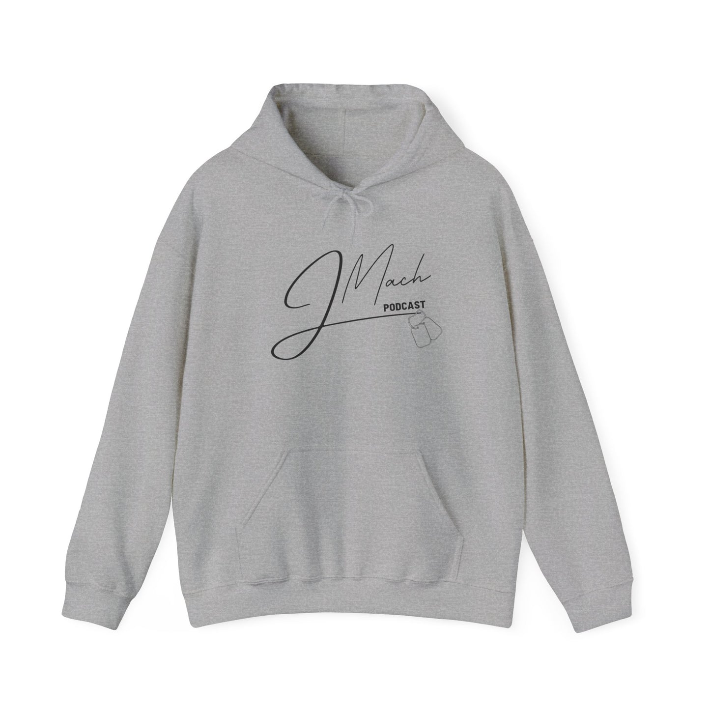 JMach Podcast Unisex Heavy Blend™ Hooded Sweatshirt
