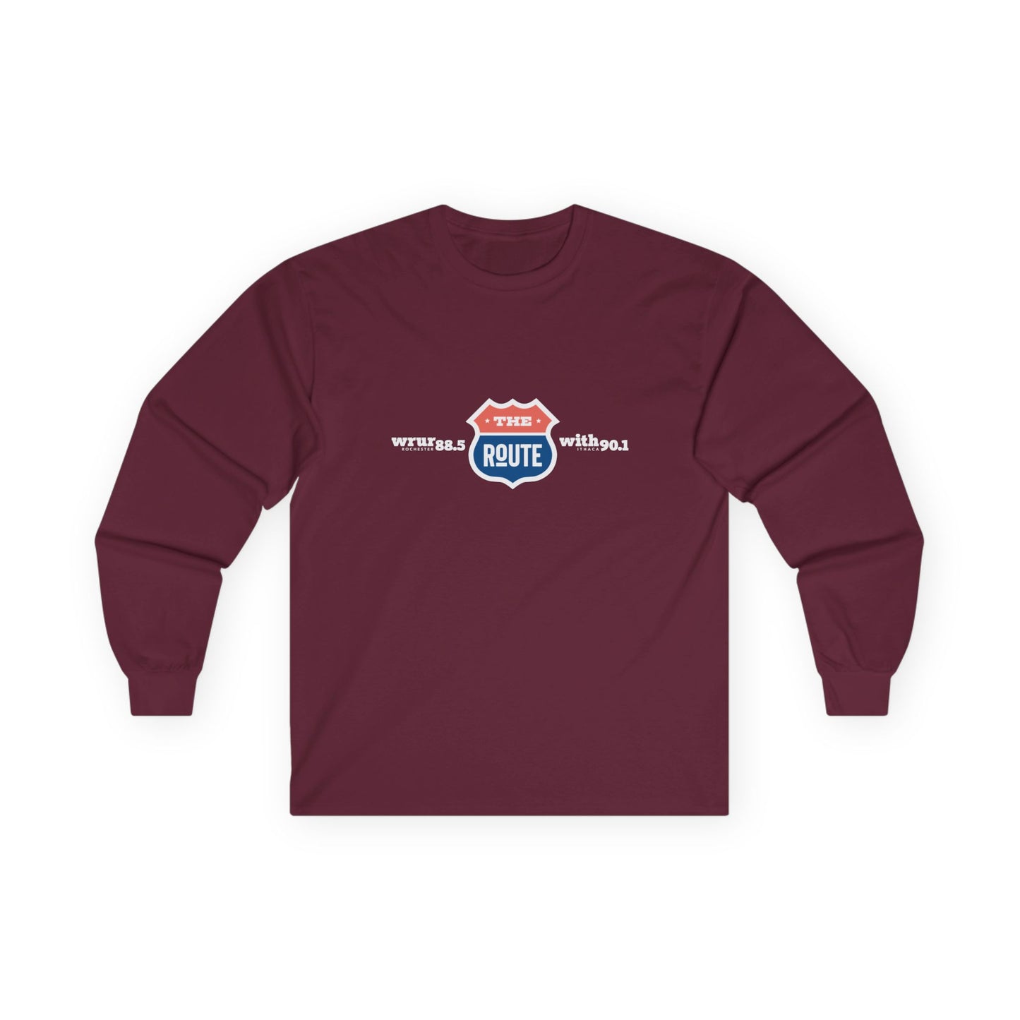The Route Unisex Ultra Cotton Long Sleeve Tee