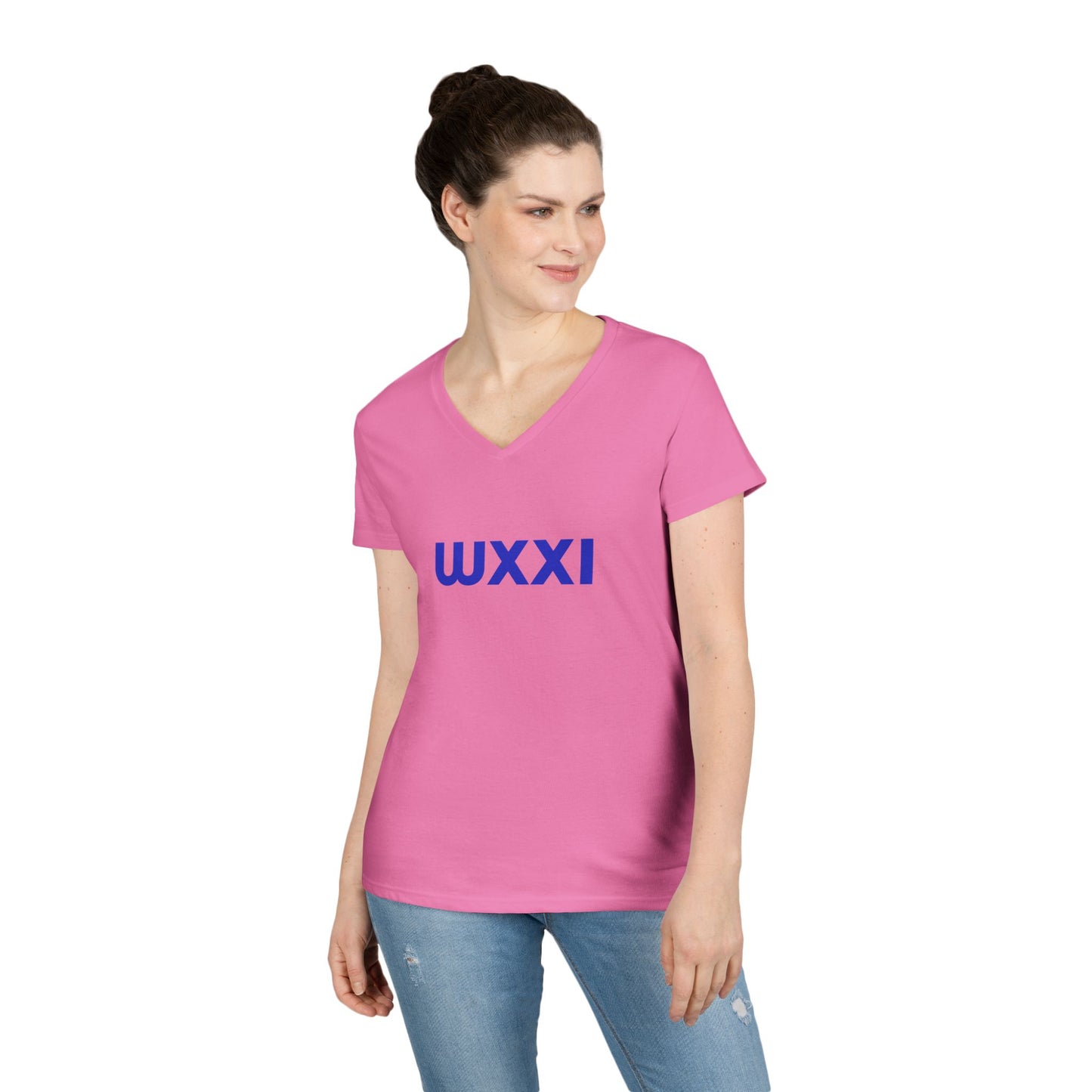 WXXI Ladies' V-Neck T-Shirt