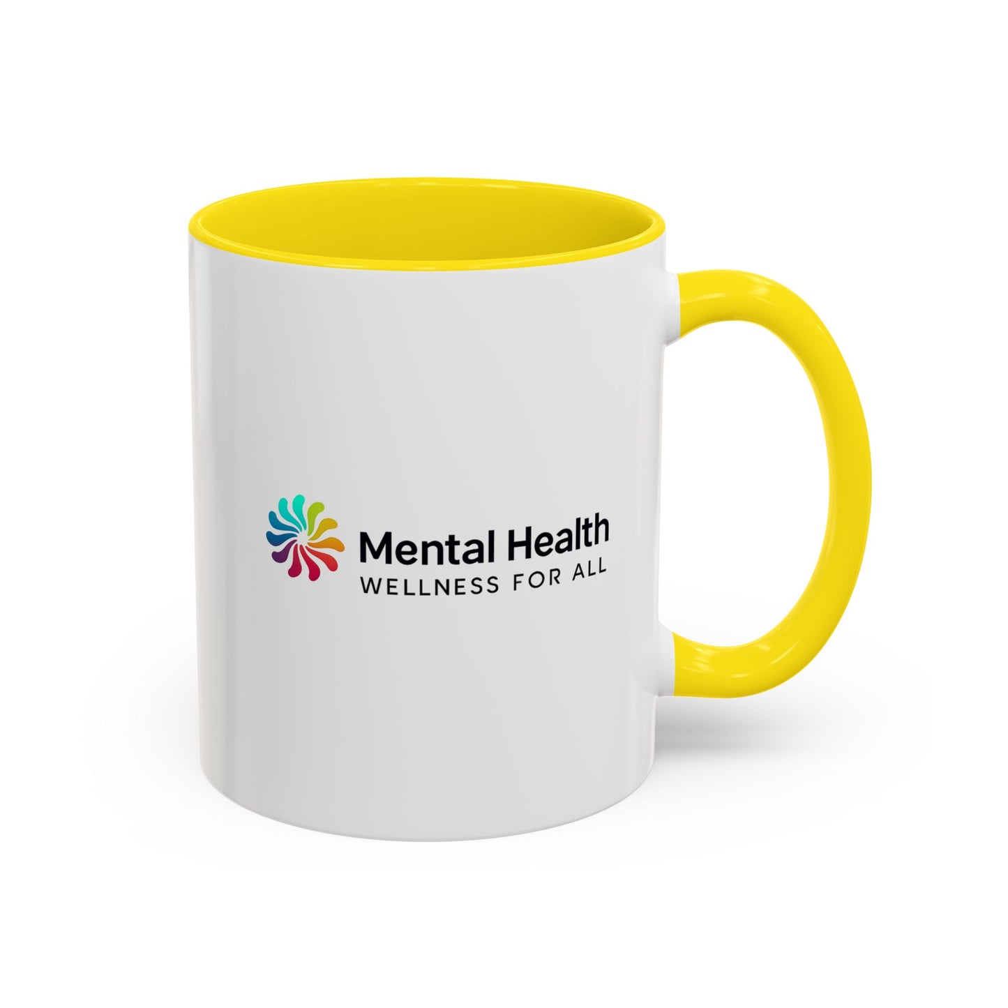 Mental Health Wellness Accent Coffee Mug (11, 15oz)