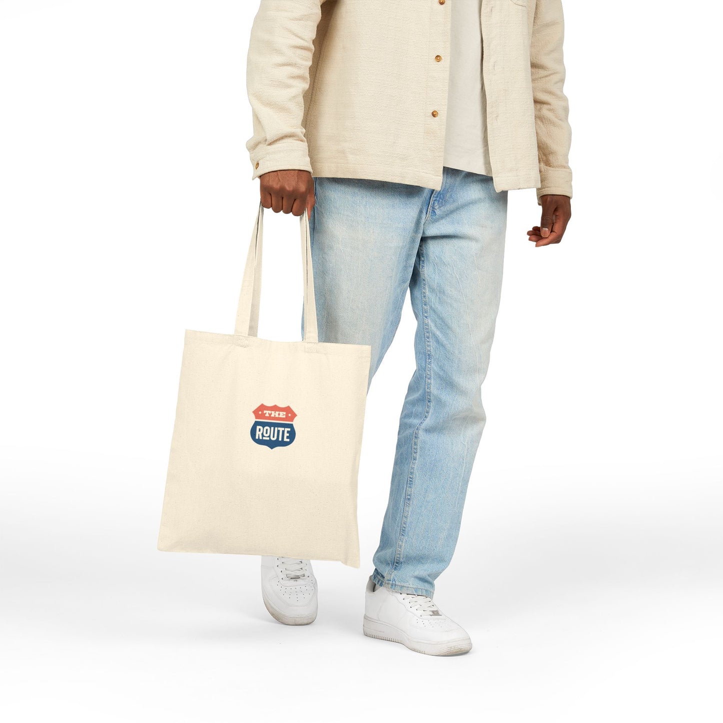 The Route Cotton Canvas Tote Bag