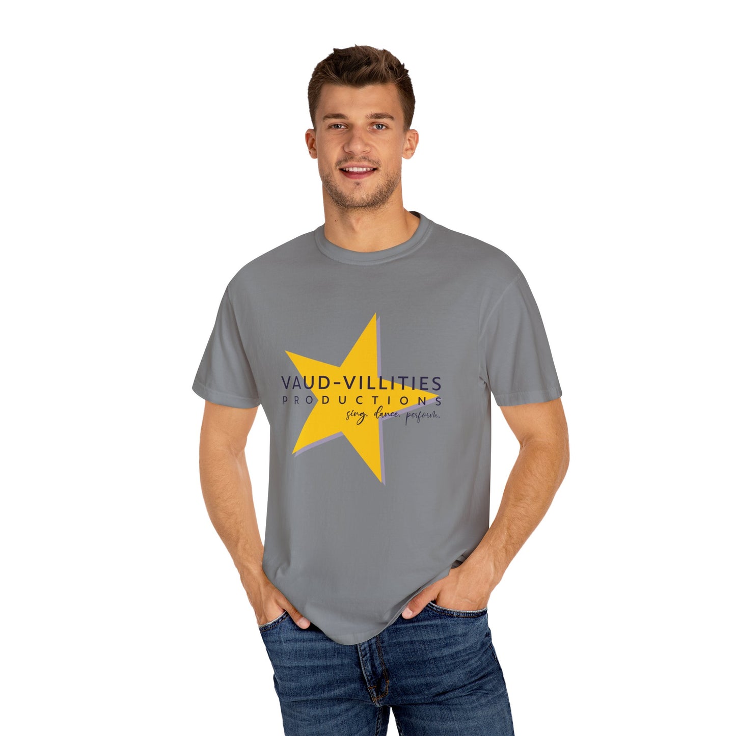 Vaud-Villities Productions Unisex Garment-Dyed T-shirt