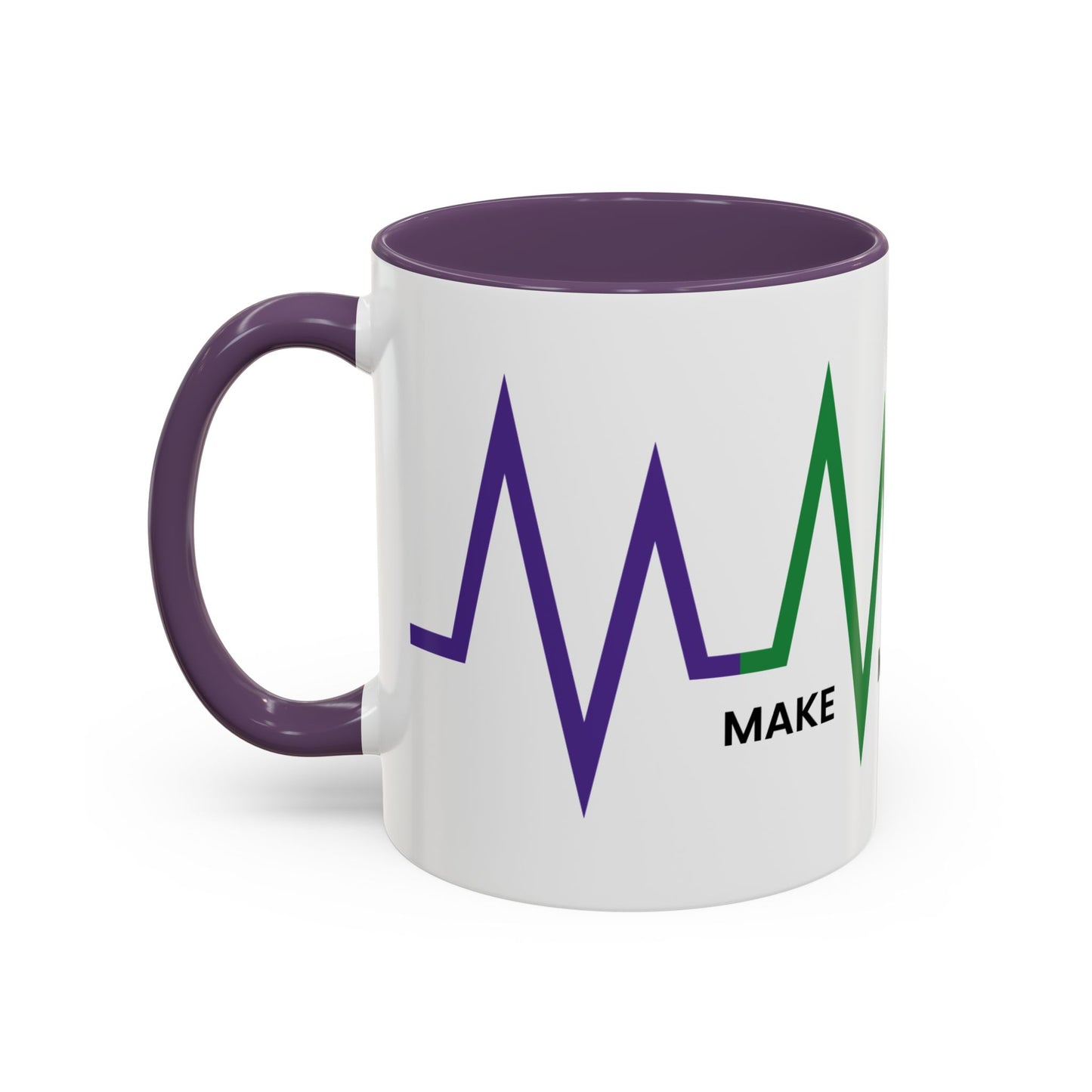 Make Mental Health Matter Accent Coffee Mug (11oz)