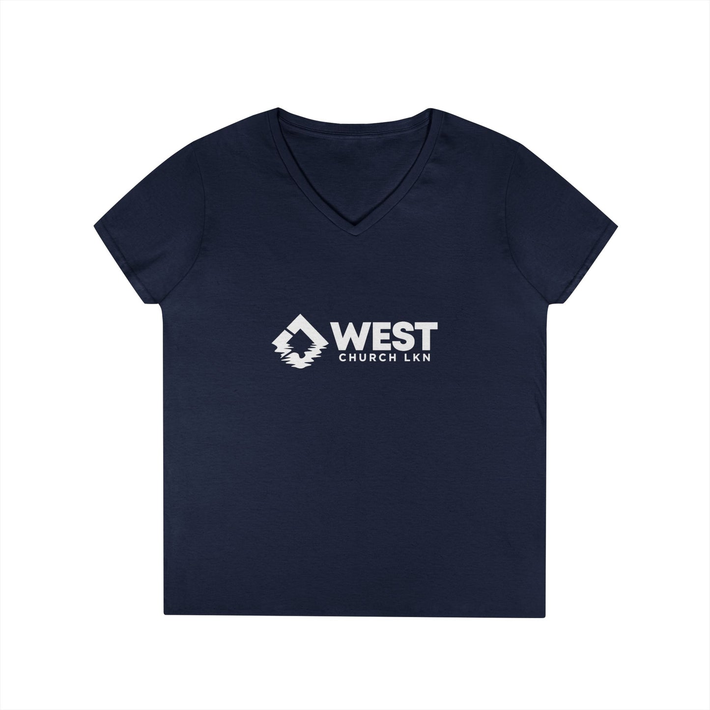 West Church LKN Ladies' V-Neck T-Shirt