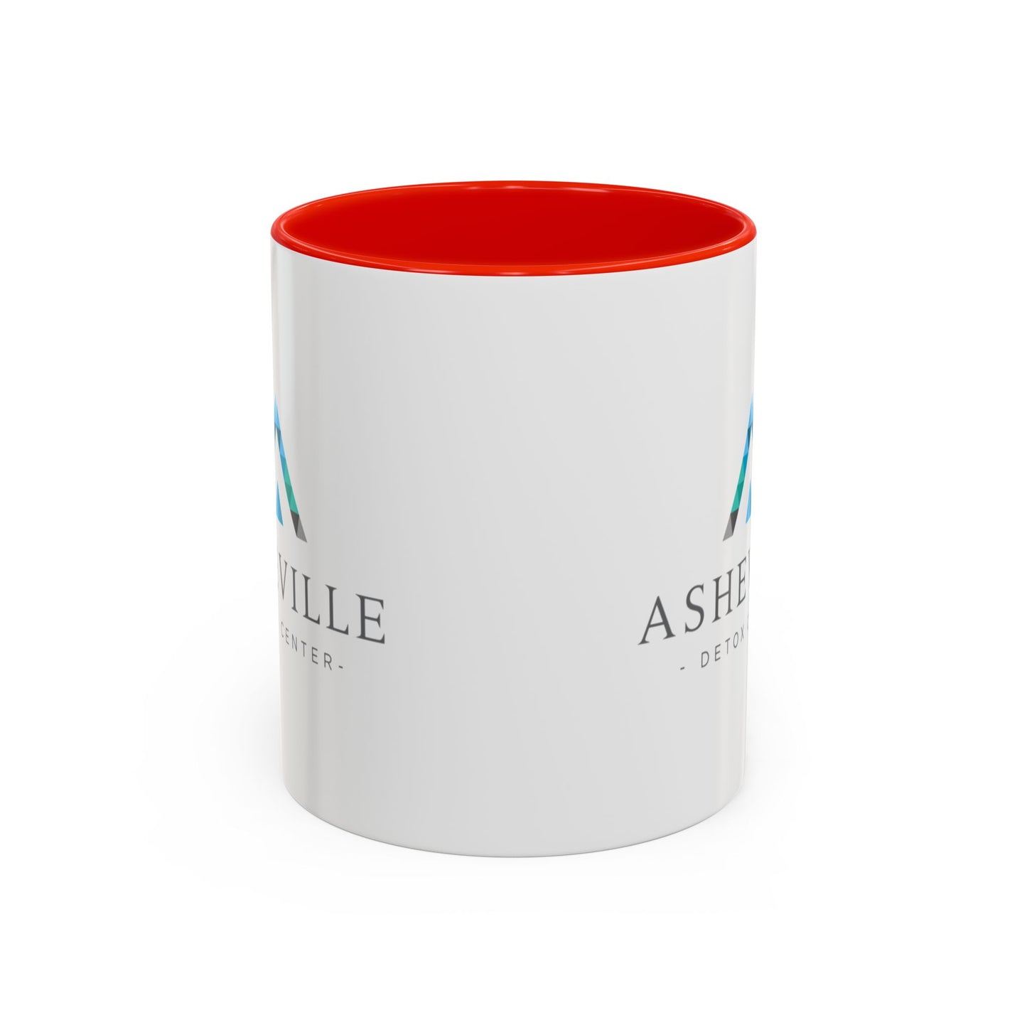 Asheville Detox Center Two-Tone Accent Mug (11oz, 15oz)