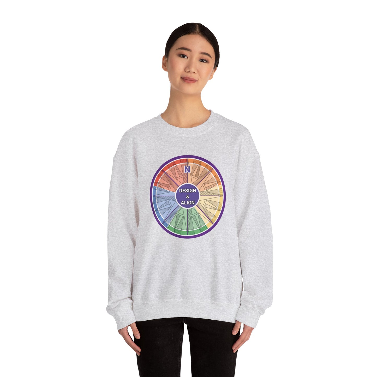 Design and Align Legacy Group Unisex Heavy Blend™ Crewneck Sweatshirt