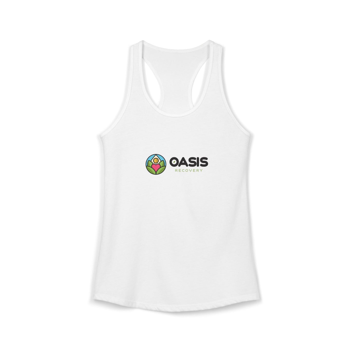 Oasis Recovery Center Women's Ideal Racerback Tank