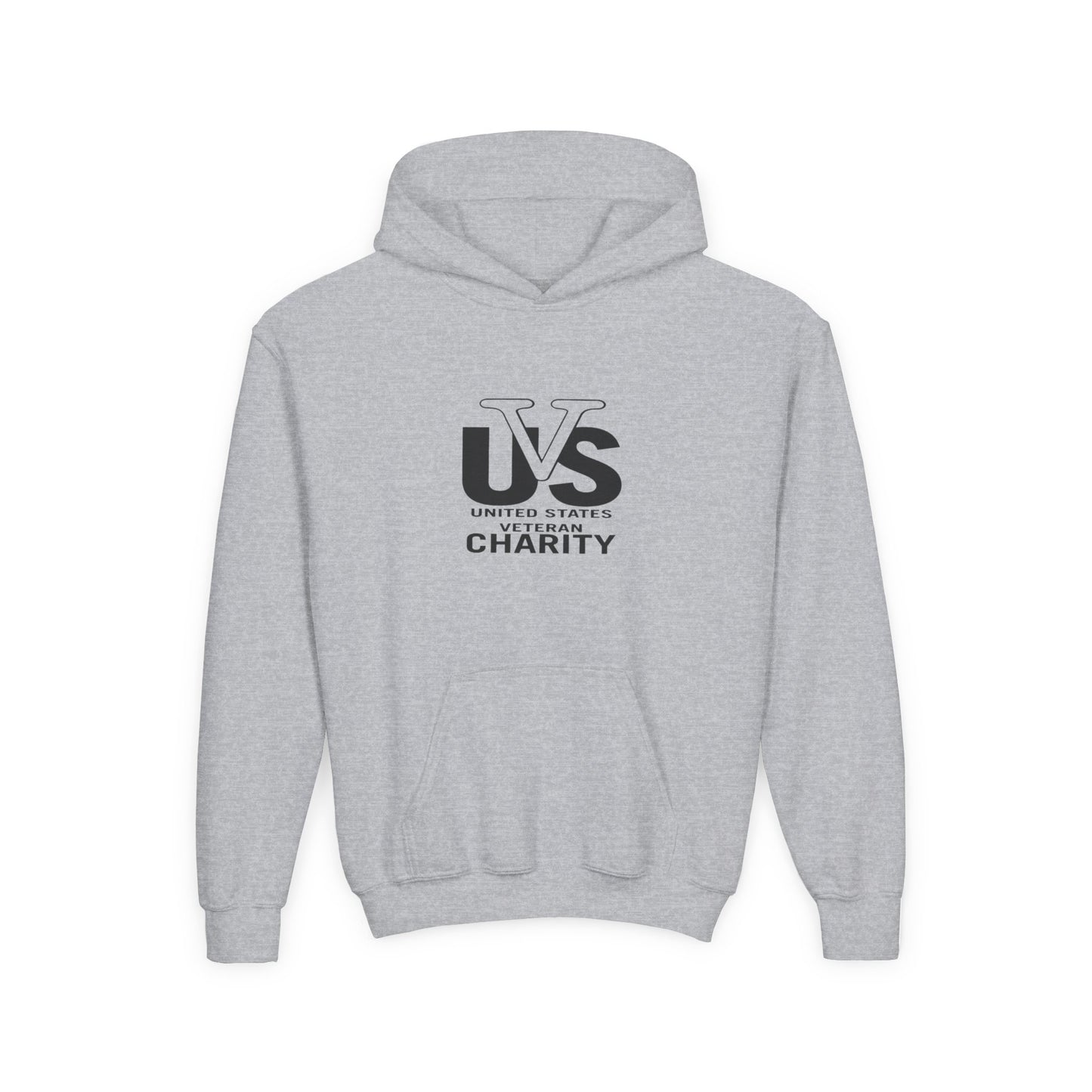US Veterans Charity Youth Heavy Blend Hooded Sweatshirt