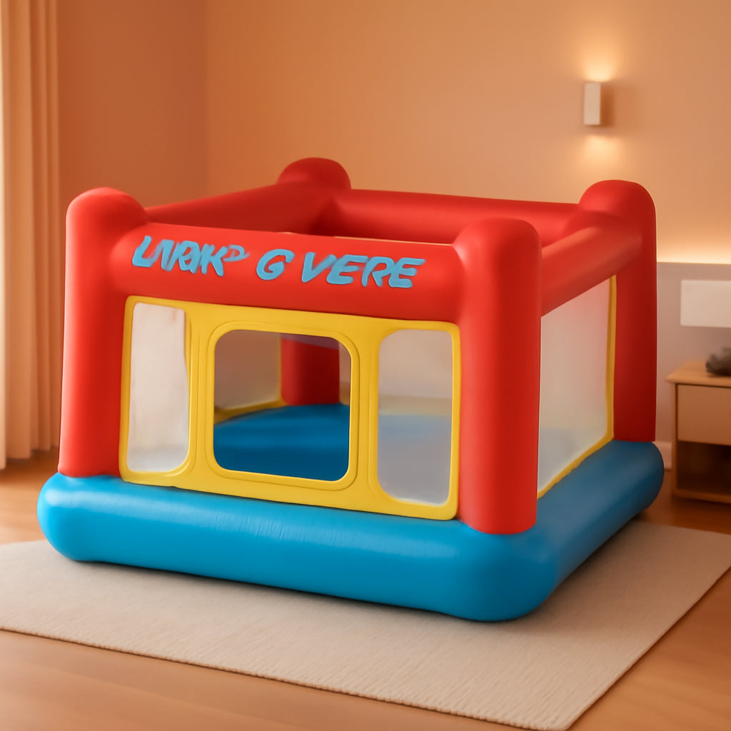 Inflatable Jumping Trampoline Bounce House Indoor Outdoor