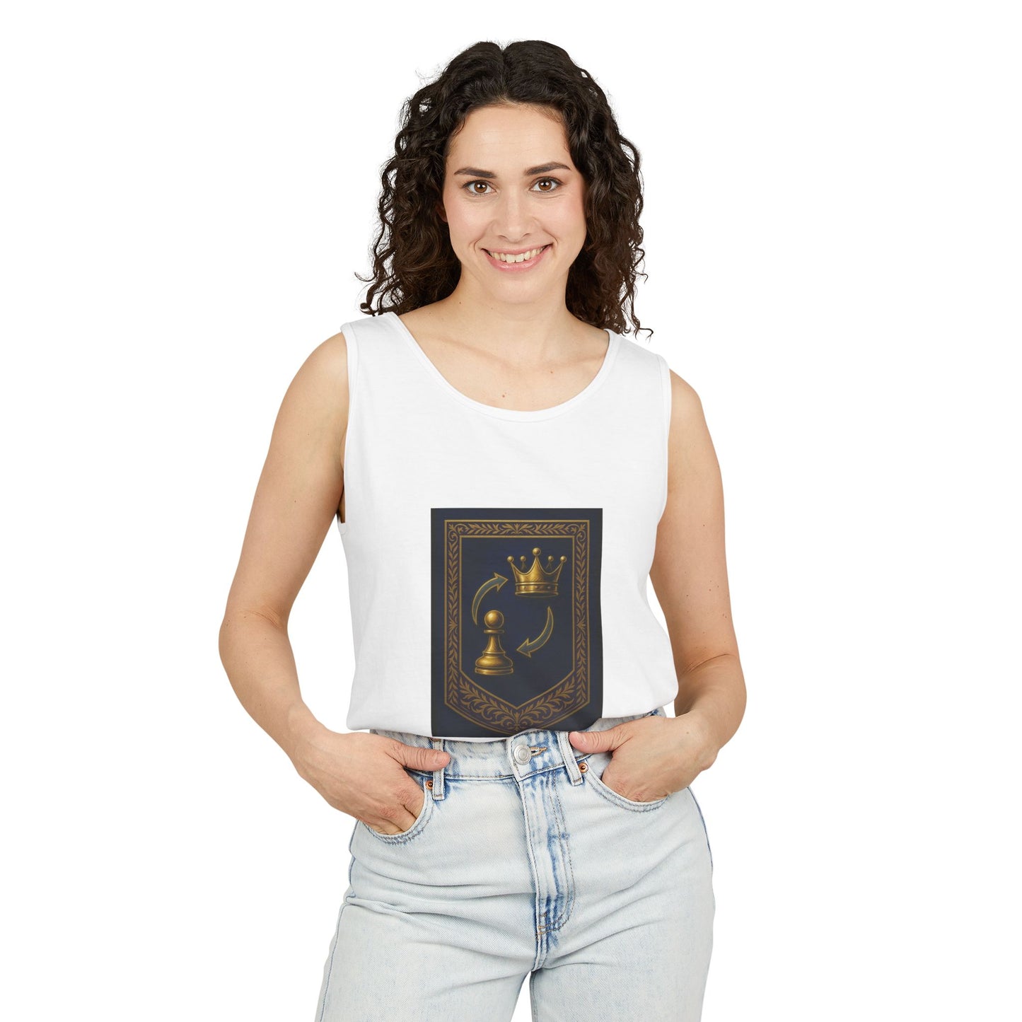 It Starts with One Unisex Garment-Dyed Tank Top