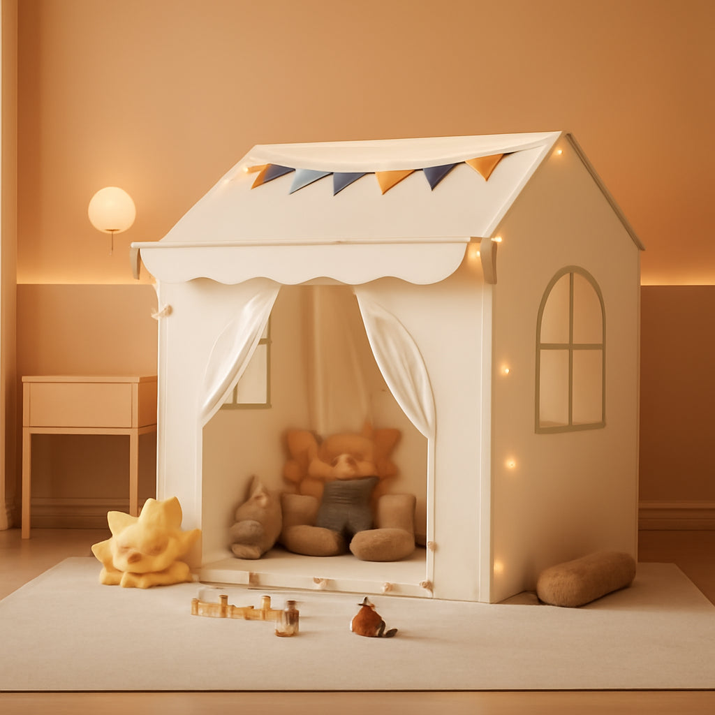 Kids Play Tent Multi functional Eave 51X35X47 Inches