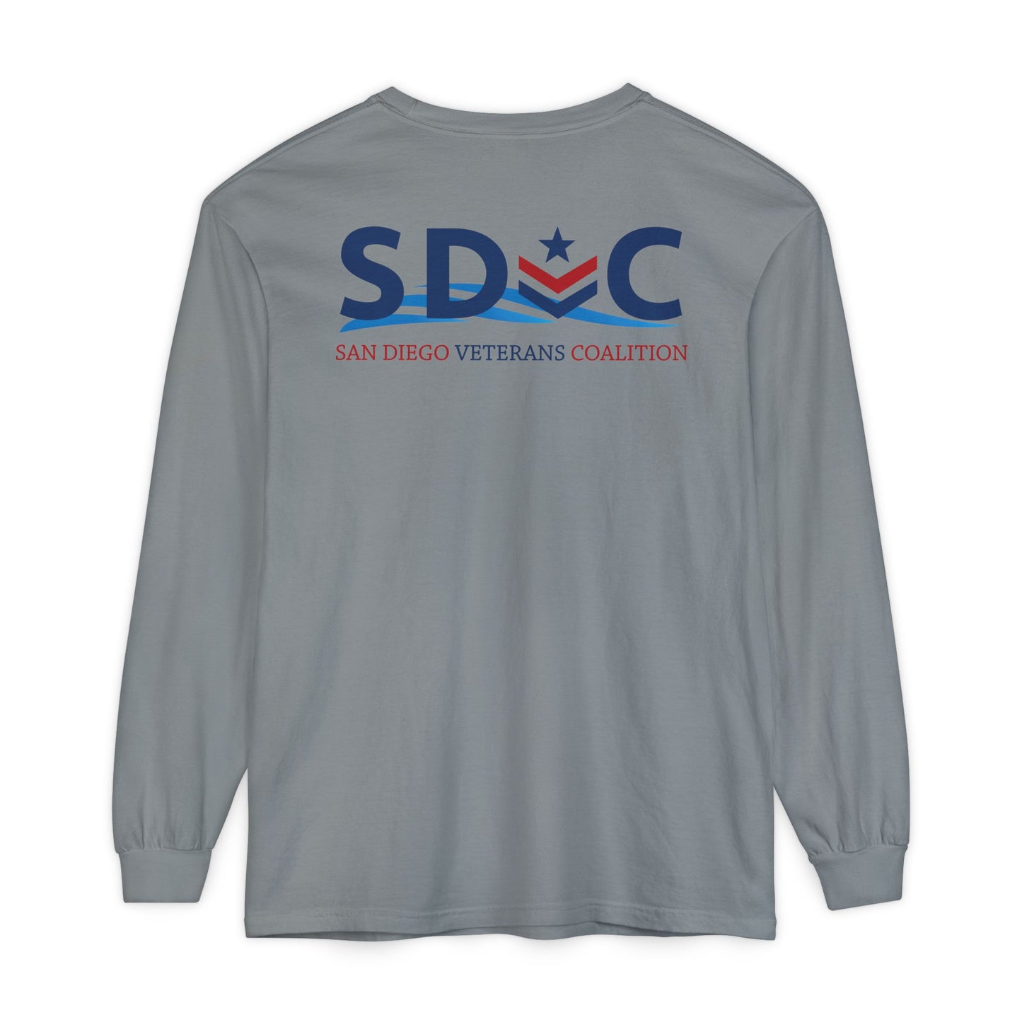 SDVC Unisex Garment-dyed Long Sleeve T-Shirt