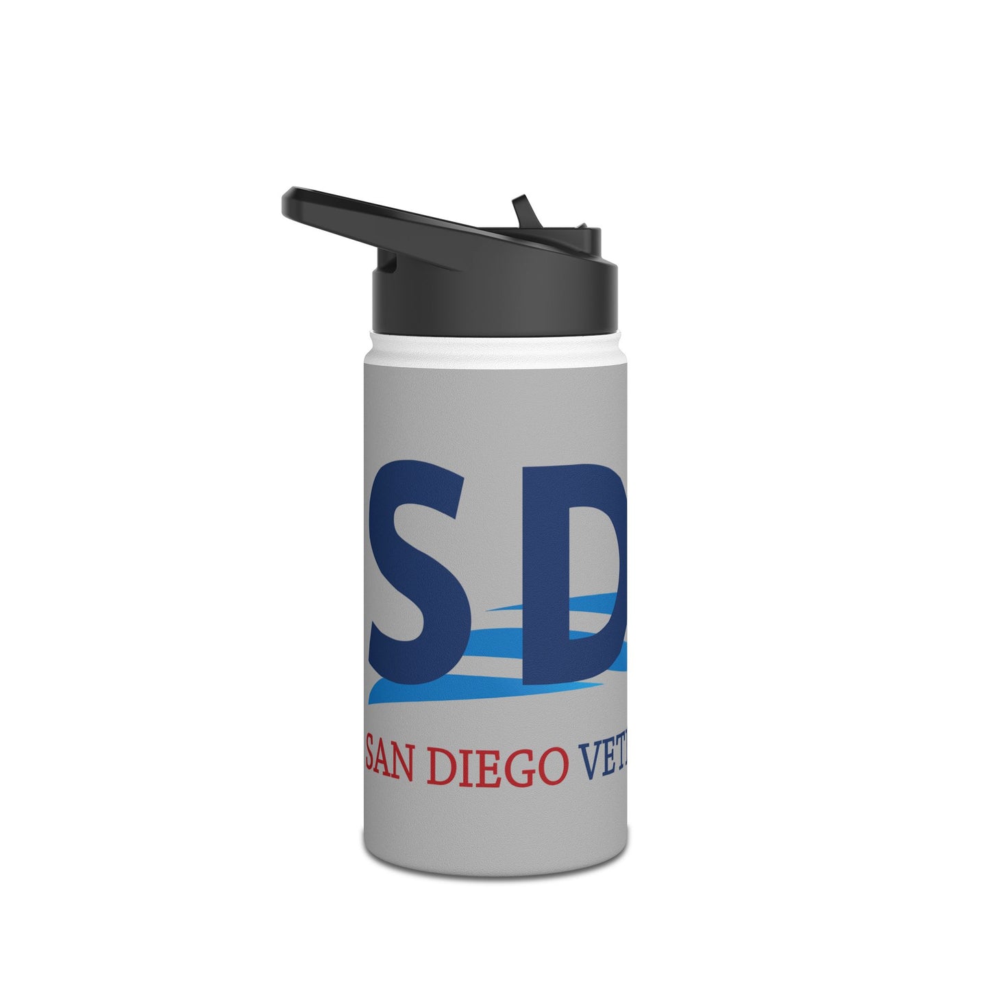 SDVC Stainless Steel Water Bottle, Standard Lid