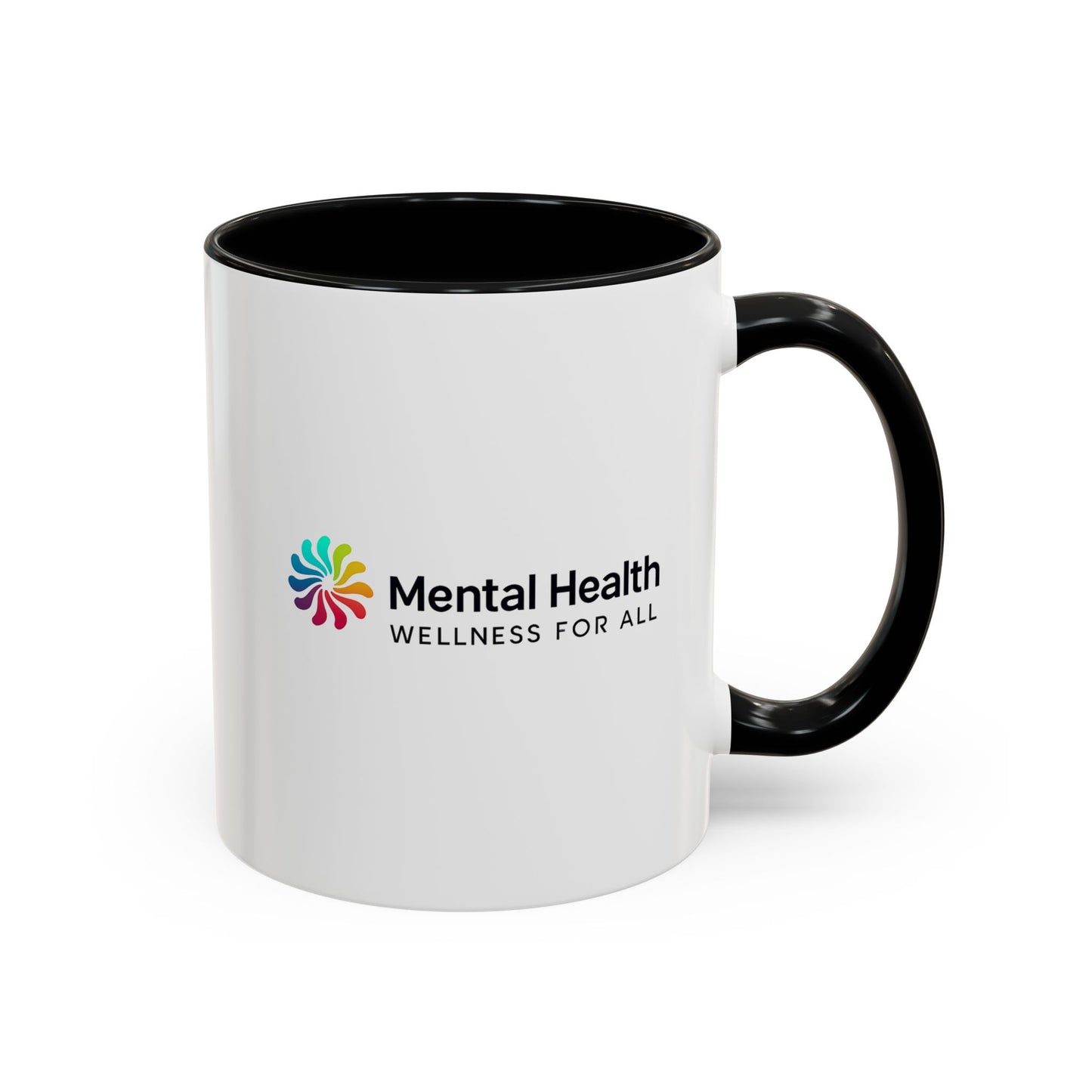 Mental Health Wellness Accent Coffee Mug (11, 15oz)