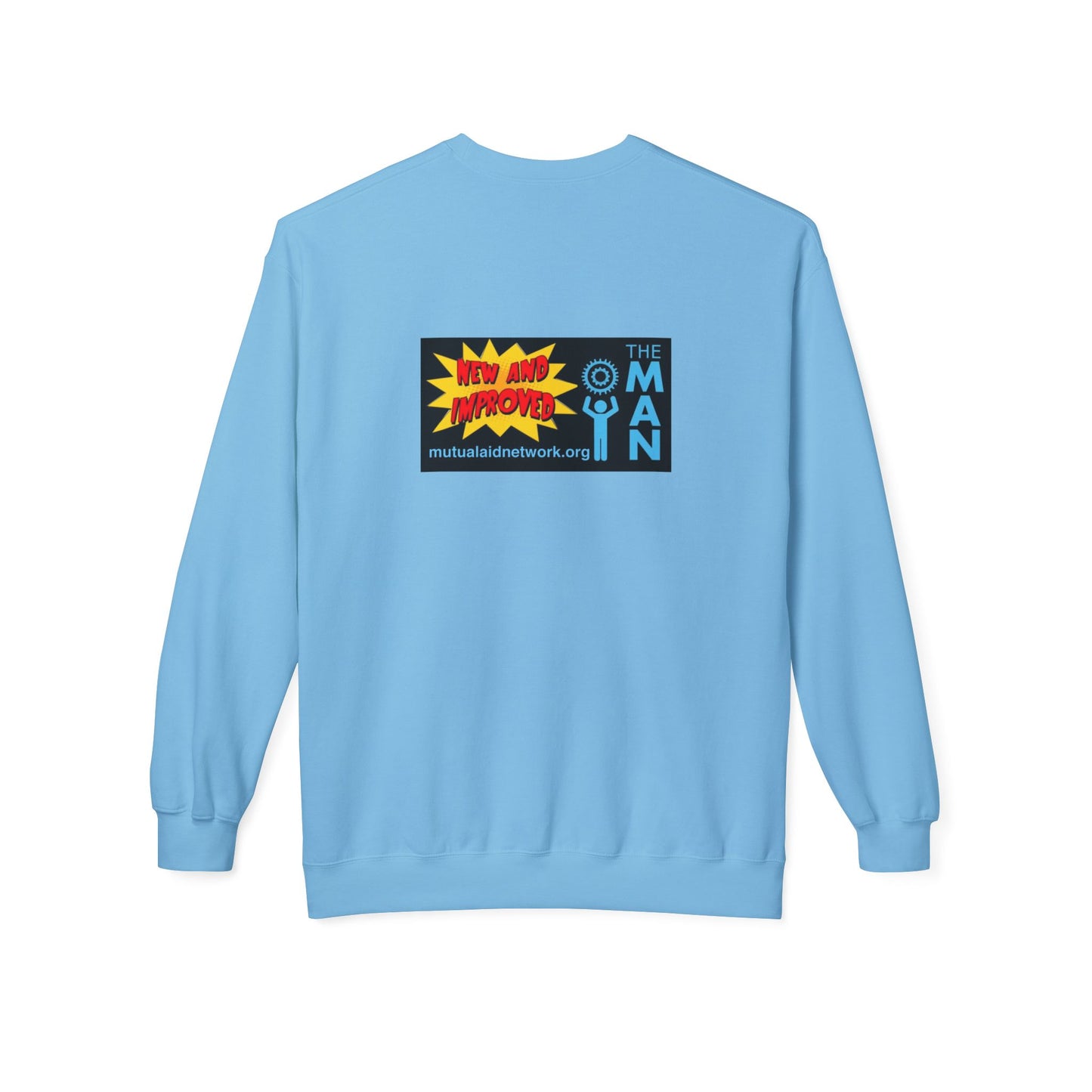 Mutual Aid Network Unisex Midweight Softstyle Fleece Crewneck Sweatshirt