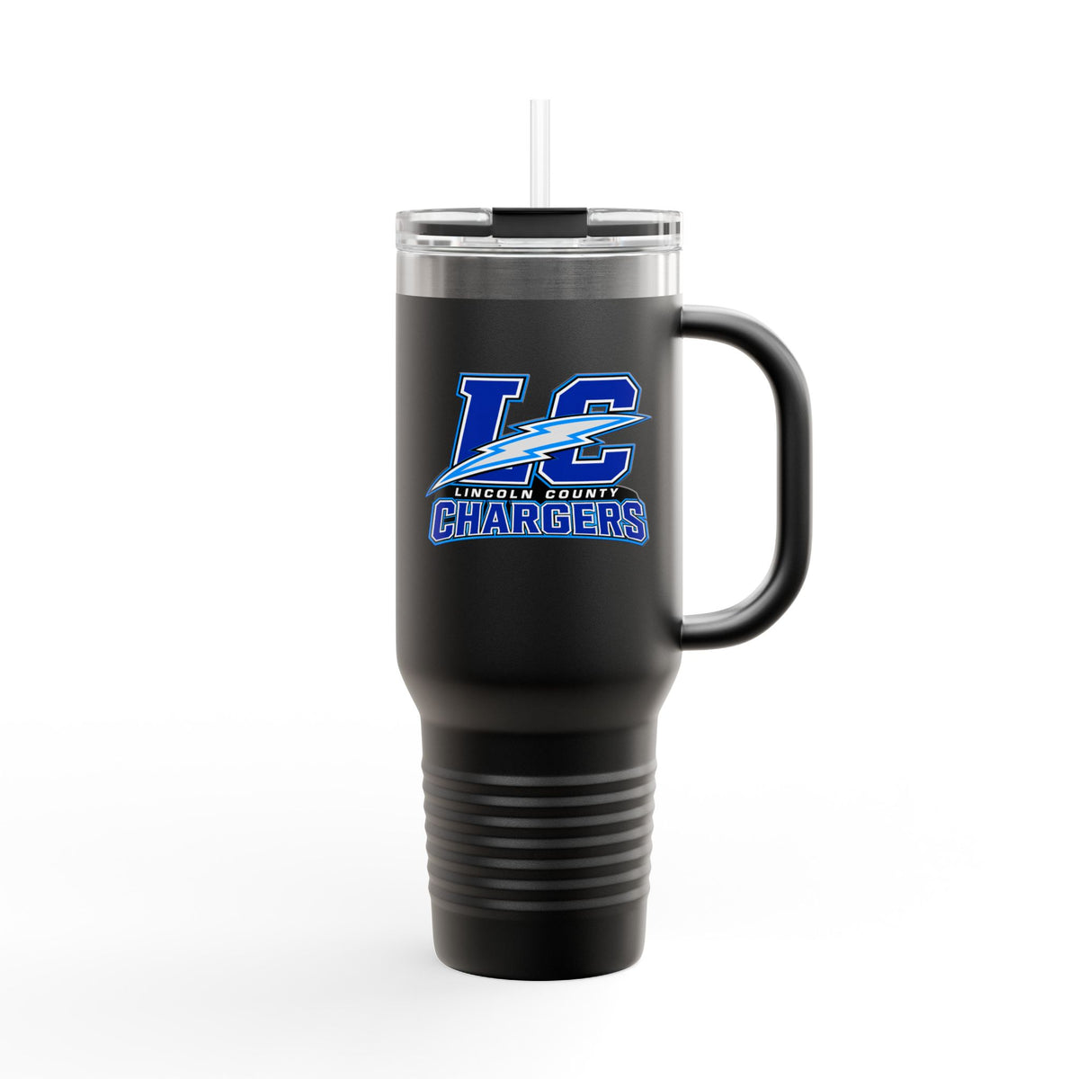 LC Chargers Insulated Travel Mug, 40oz