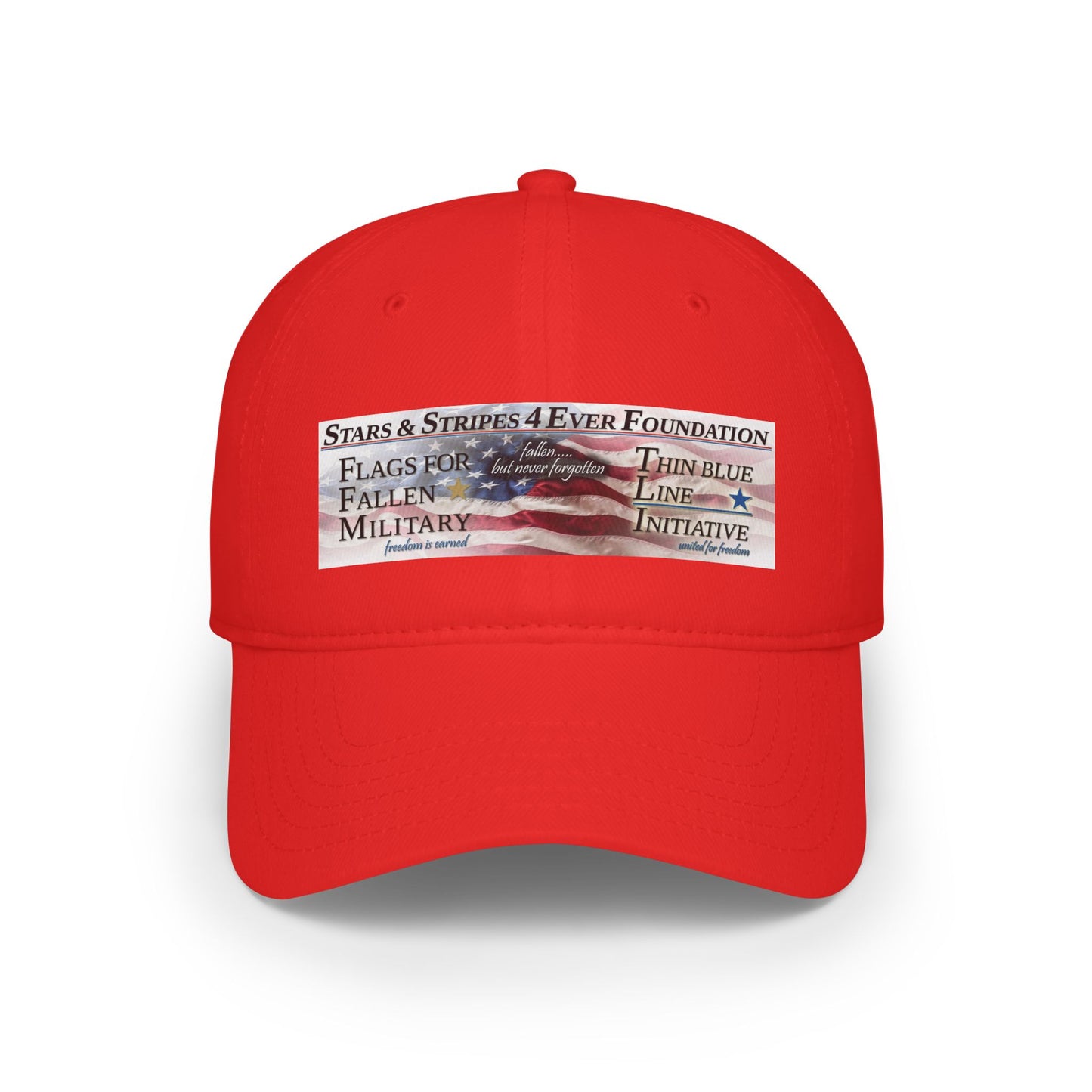 Stars Stripes 4 Ever Foundation Low Profile Baseball Cap