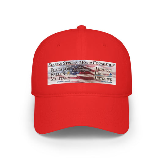 Stars Stripes 4 Ever Foundation Low Profile Baseball Cap
