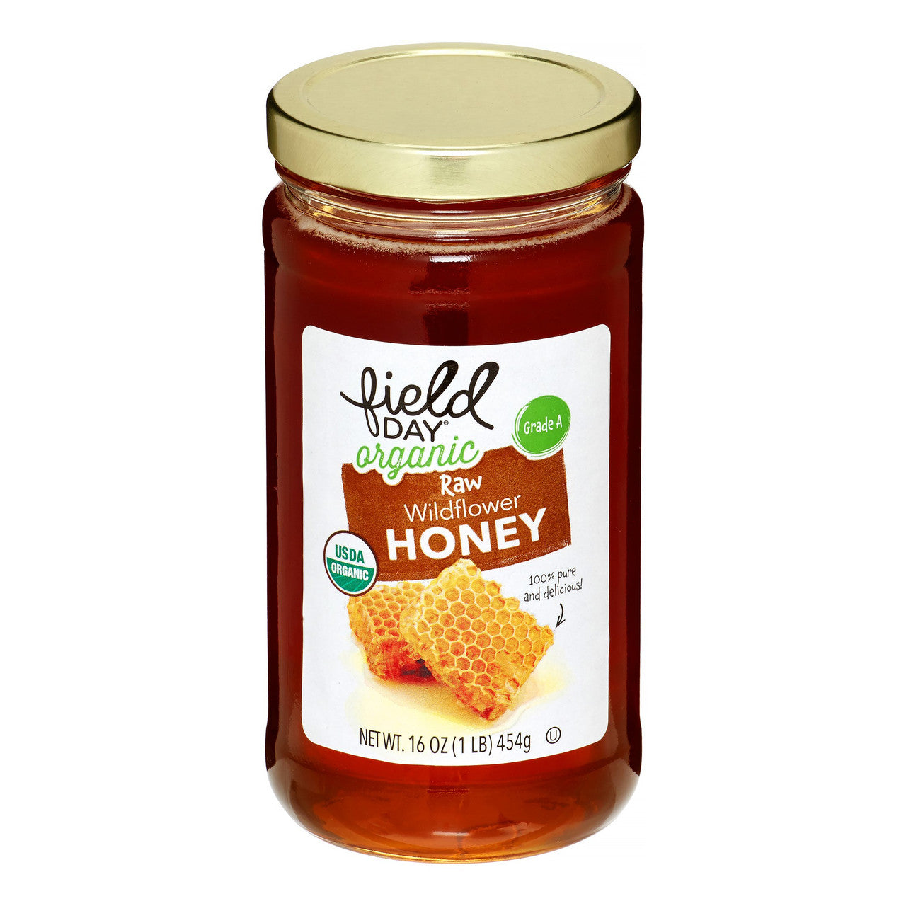 OG1 FD RAW WLDFLWR HONEY ( 12 X 16 OZ   )
