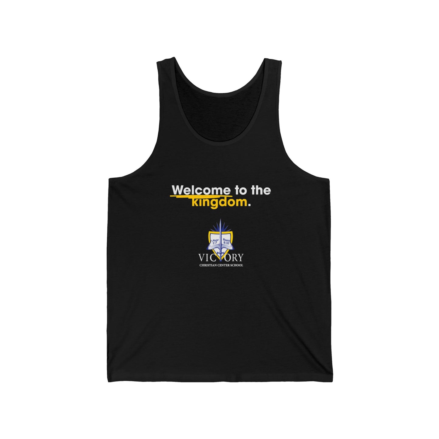 Victory Christian Center School Unisex Jersey Tank