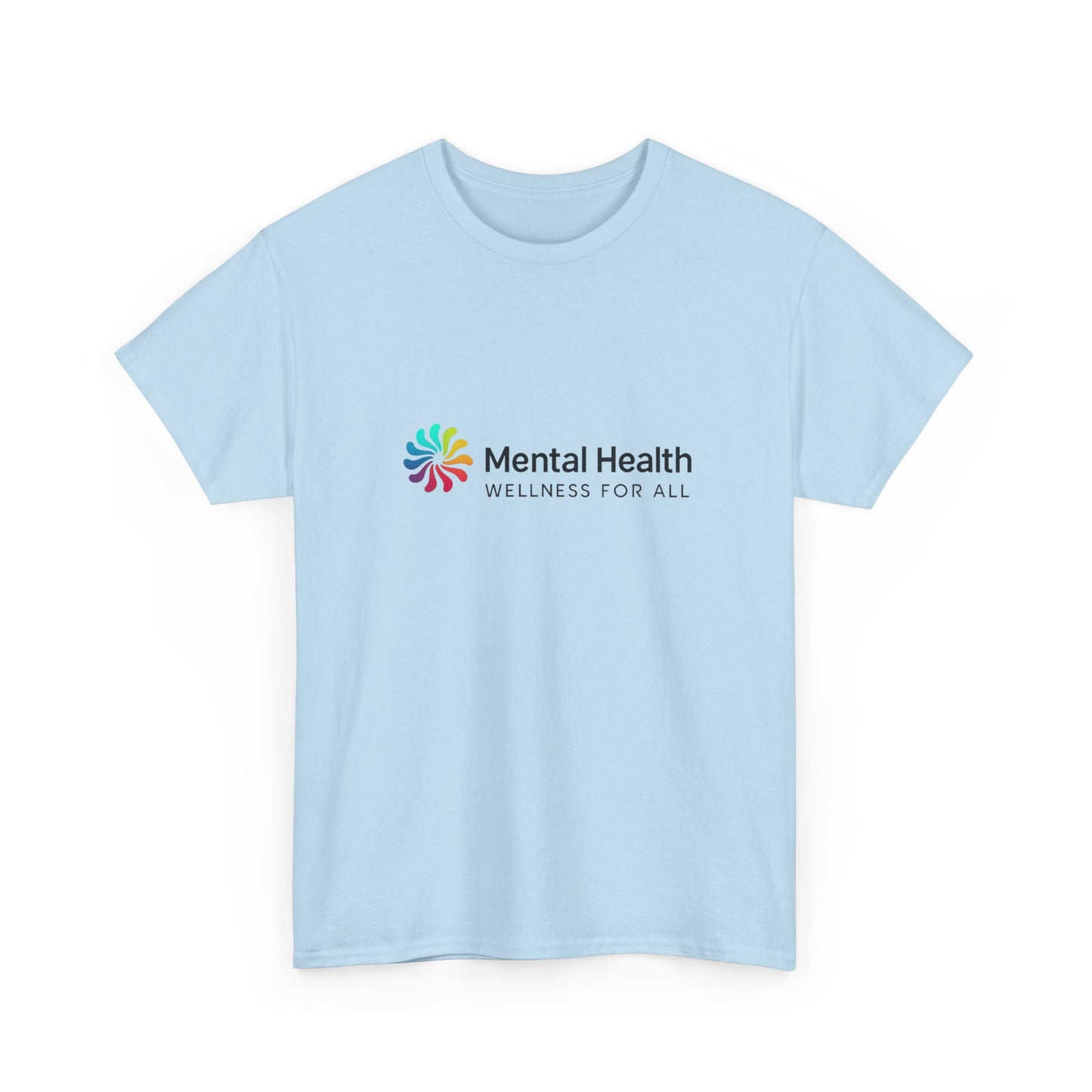 Mental Health Wellness Unisex Heavy Cotton Tee