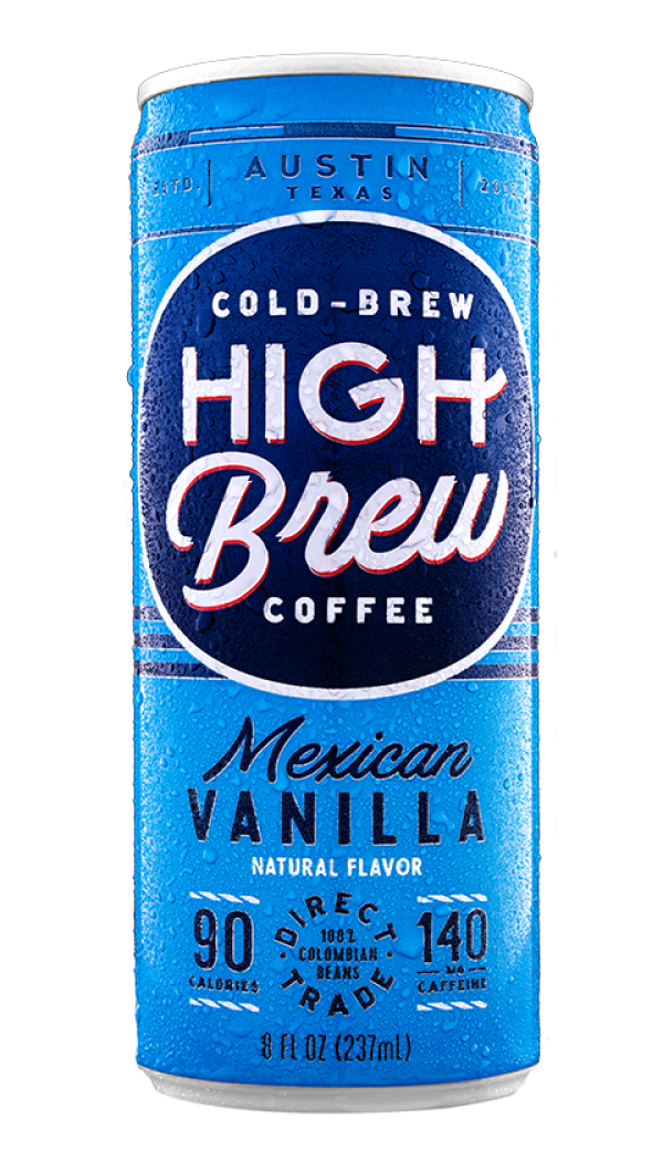 High Brew Coffee Mexican Vanilla (12x8 OZ)