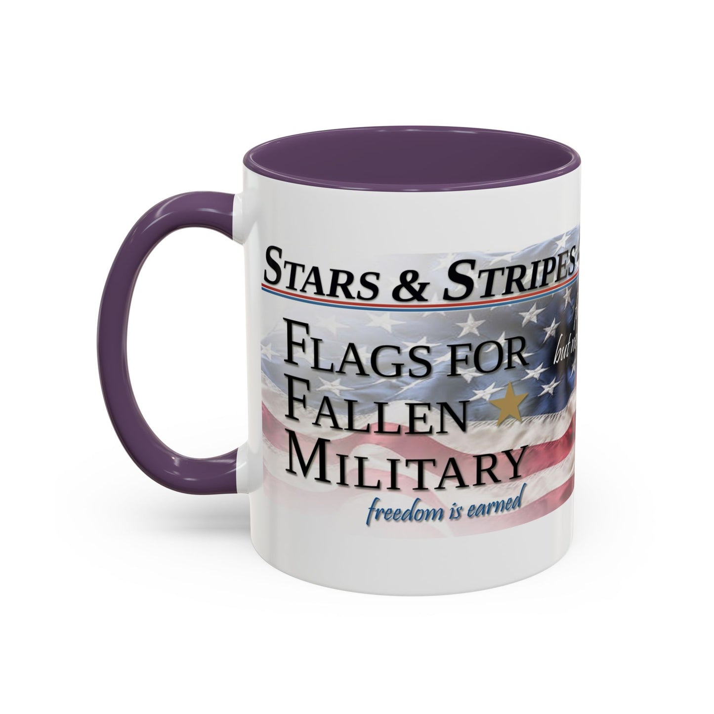 Stars Stripes 4 Ever Foundation Accent Coffee Mug (11, 15oz)