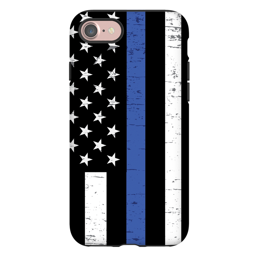 Thin Blue Line Phone Cases