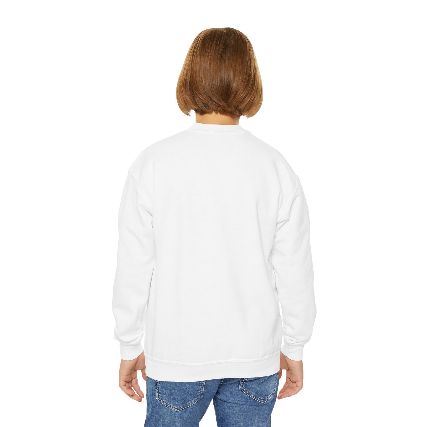 1st Veterans Kids Care Youth Crewneck Sweatshirt