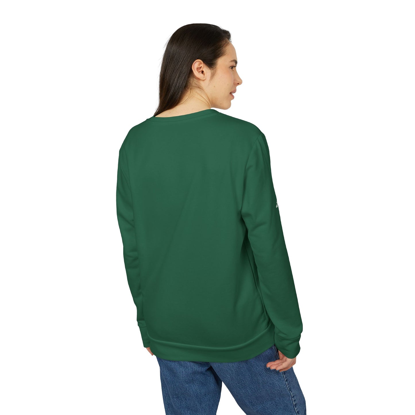 Inspire.World adidas Unisex Fleece Crewneck Sweatshirt