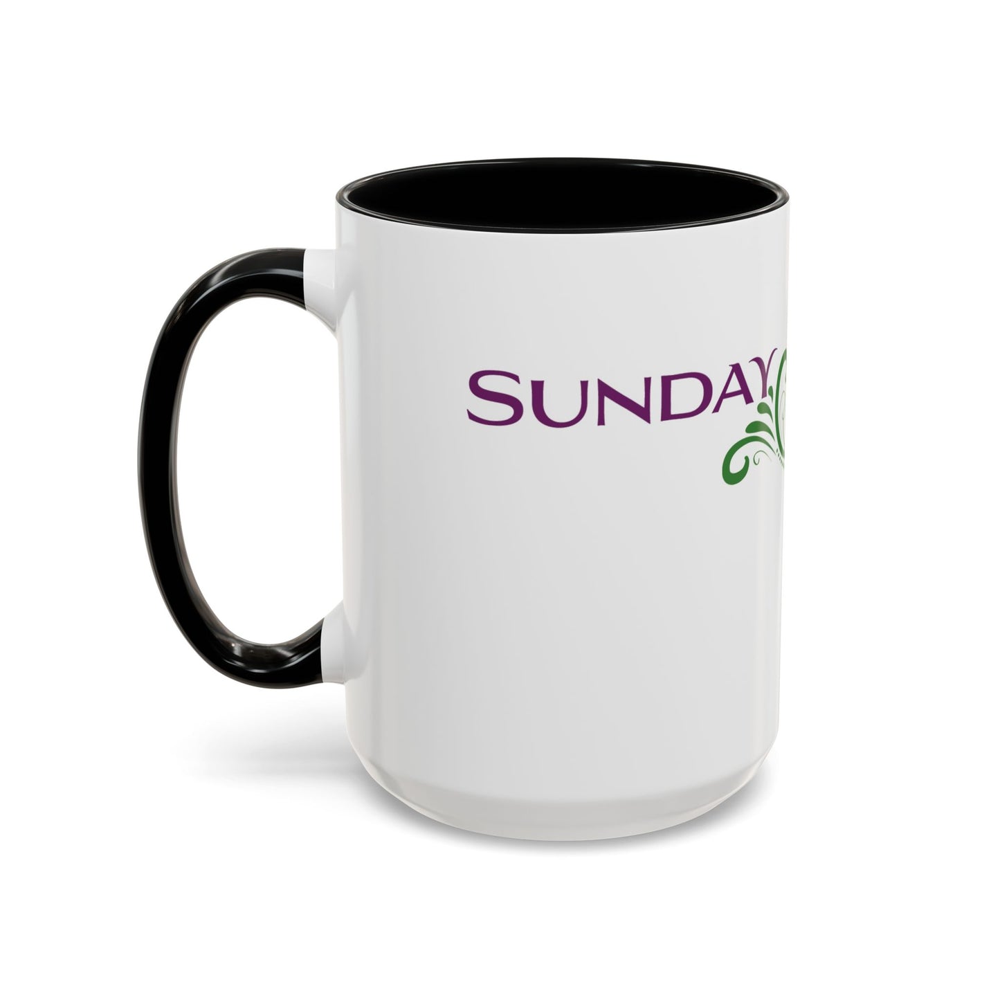 Sunday Baroque Accent Coffee Mug (11, 15oz)