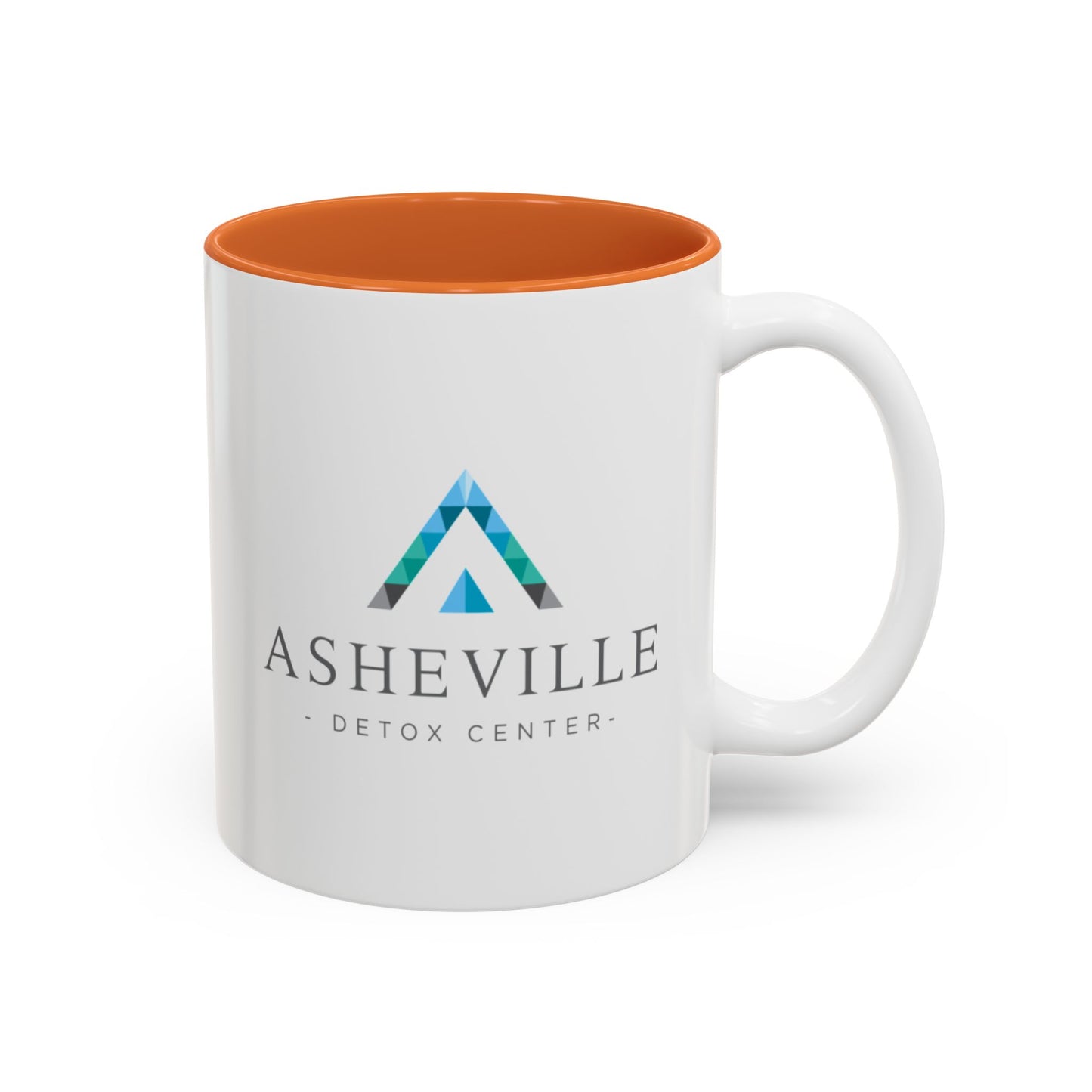 Asheville Detox Center Two-Tone Accent Mug (11oz, 15oz)