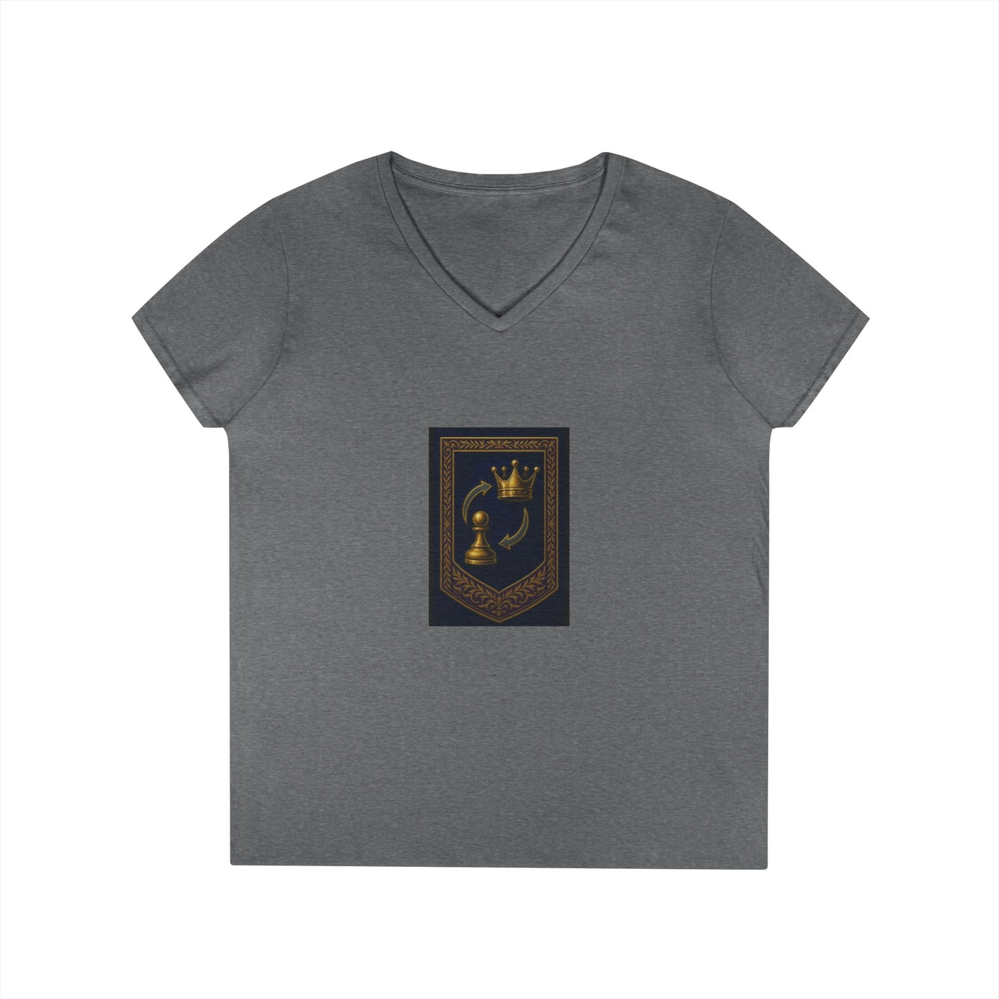 It Starts with One Ladies' V-Neck T-Shirt