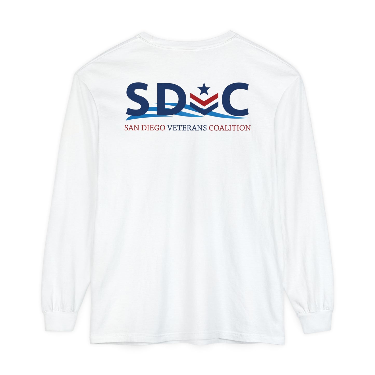 SDVC Unisex Garment-dyed Long Sleeve T-Shirt