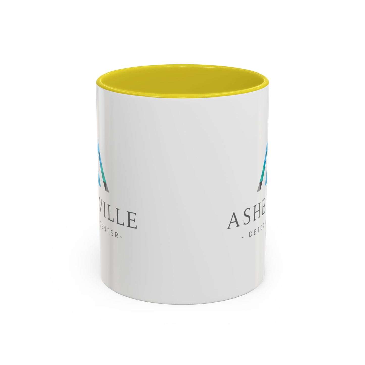 Asheville Detox Center Two-Tone Accent Mug (11oz, 15oz)