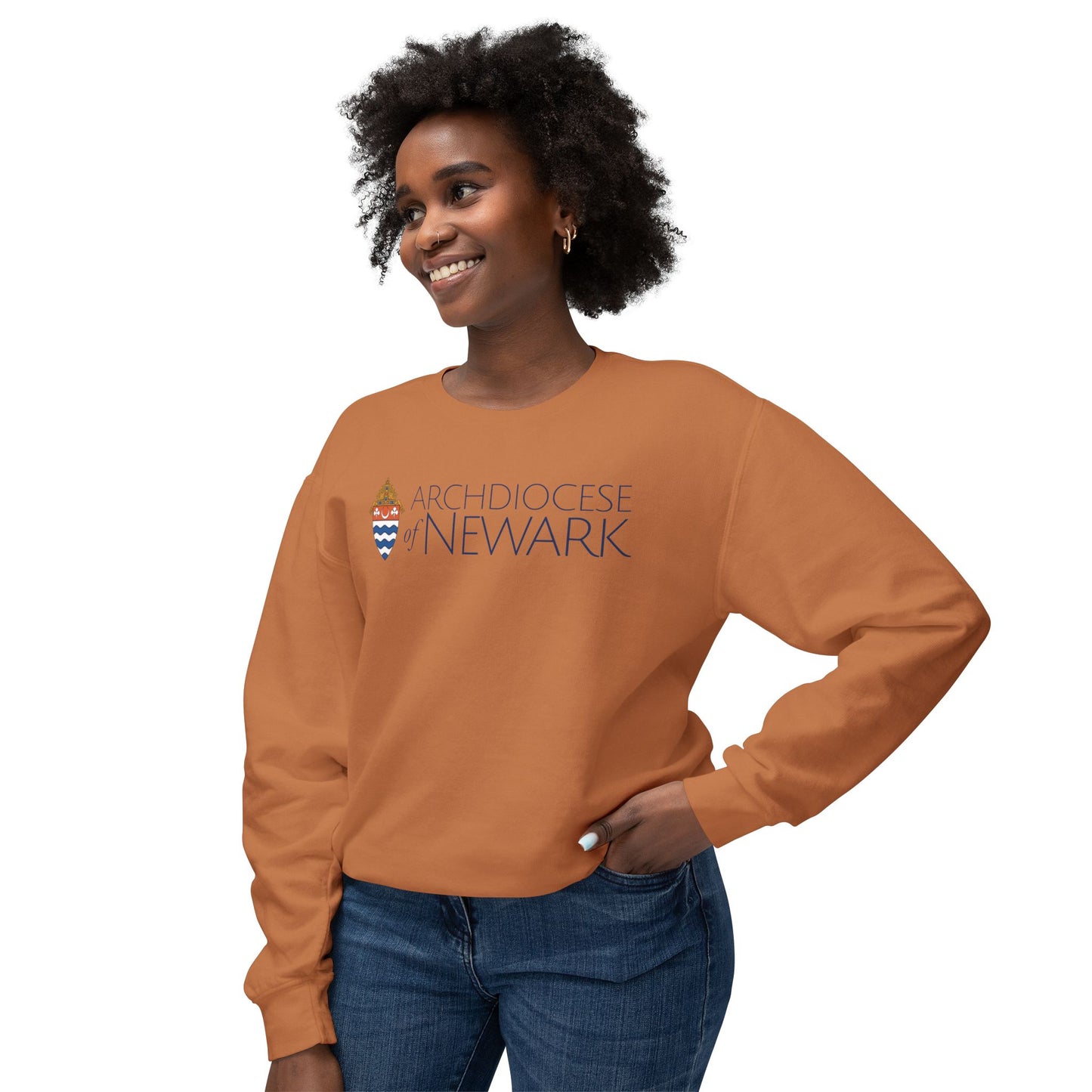 Archdiocese of Newark Unisex Lightweight Crewneck Sweatshirt