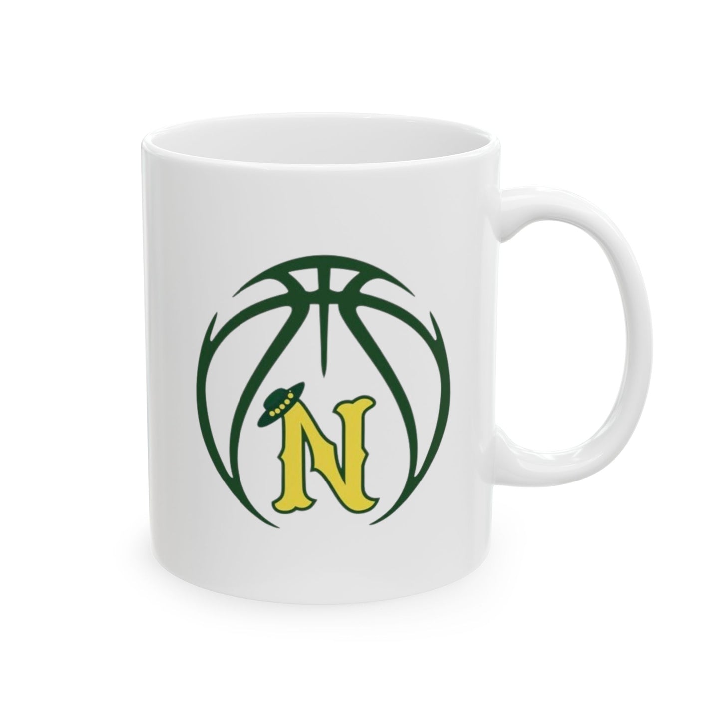 Narbonne Basketball Ceramic Mug, (11oz, 15oz)