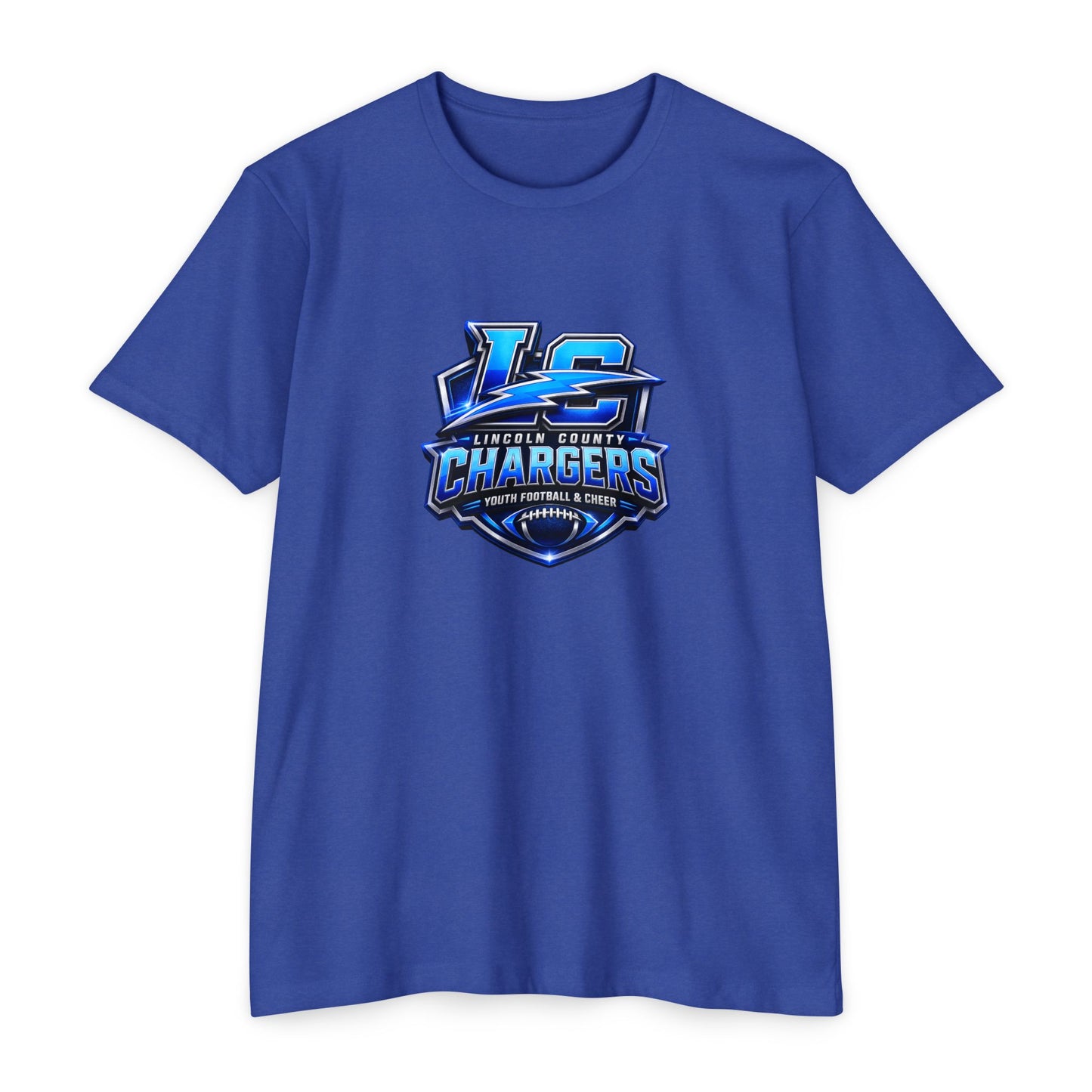 LC Chargers Unisex CVC Jersey T-shirt