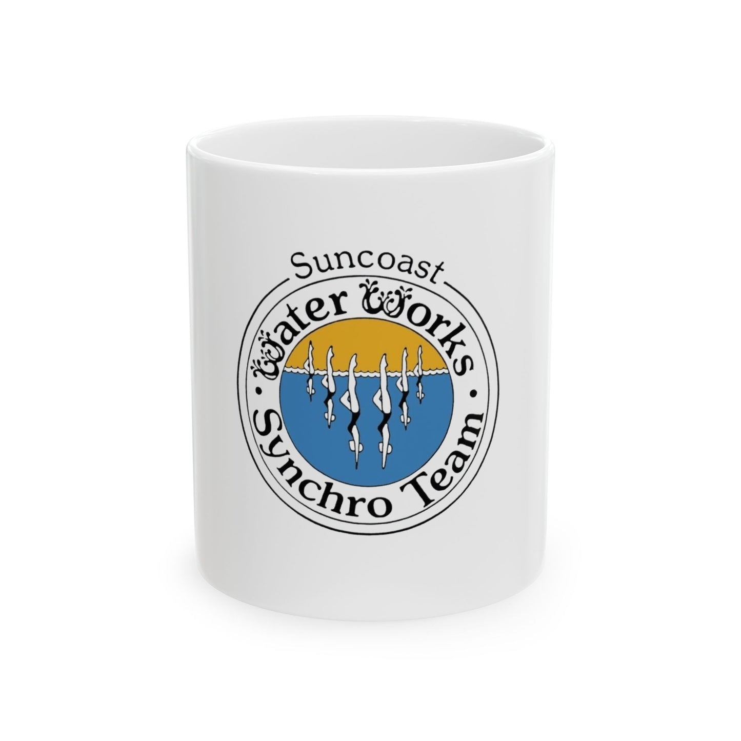 Suncoast Waterworks Ceramic Mug, (11oz, 15oz)