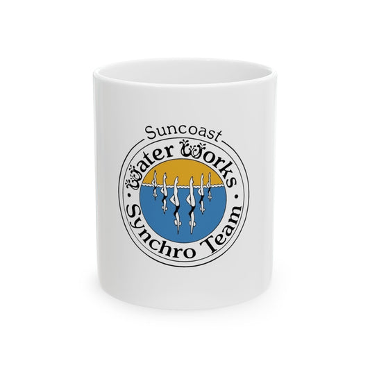 Suncoast Waterworks Ceramic Mug, (11oz, 15oz)