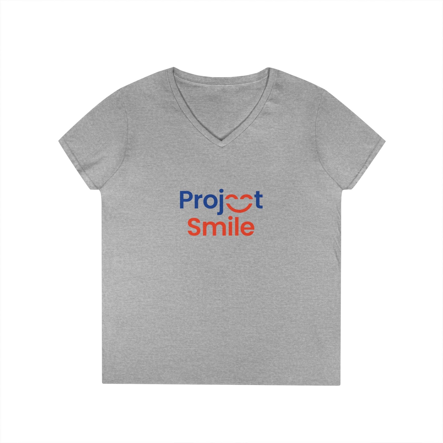 Project Smile Ladies' V-Neck T-Shirt