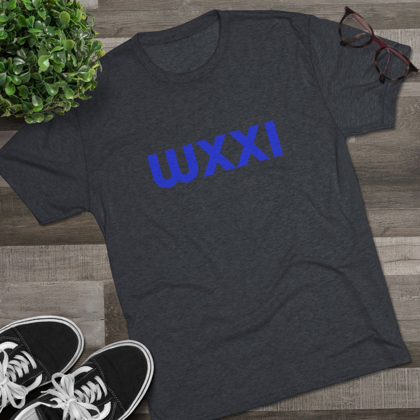 WXXI Men's Tri-Blend Crew Tee