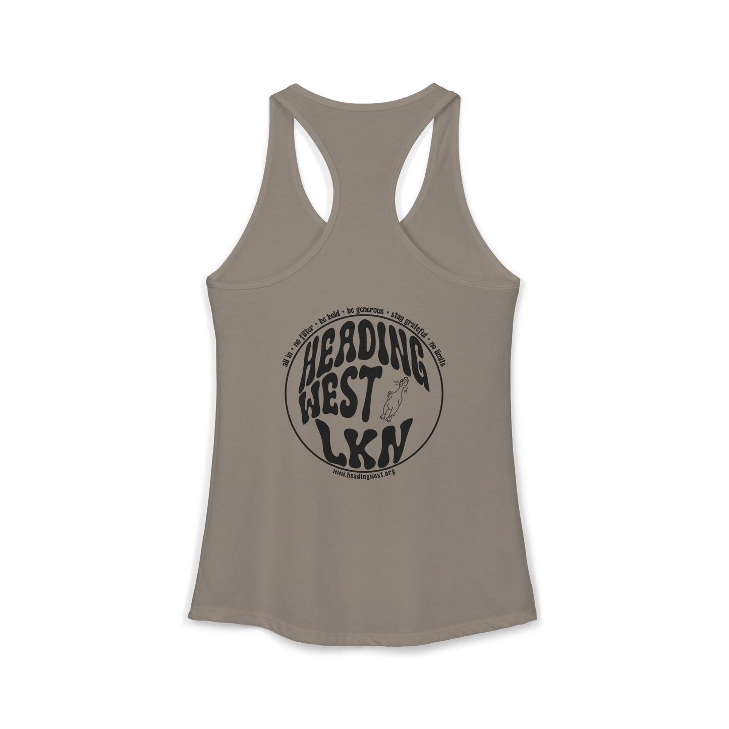 Westie Merch Women's Ideal Racerback Tank