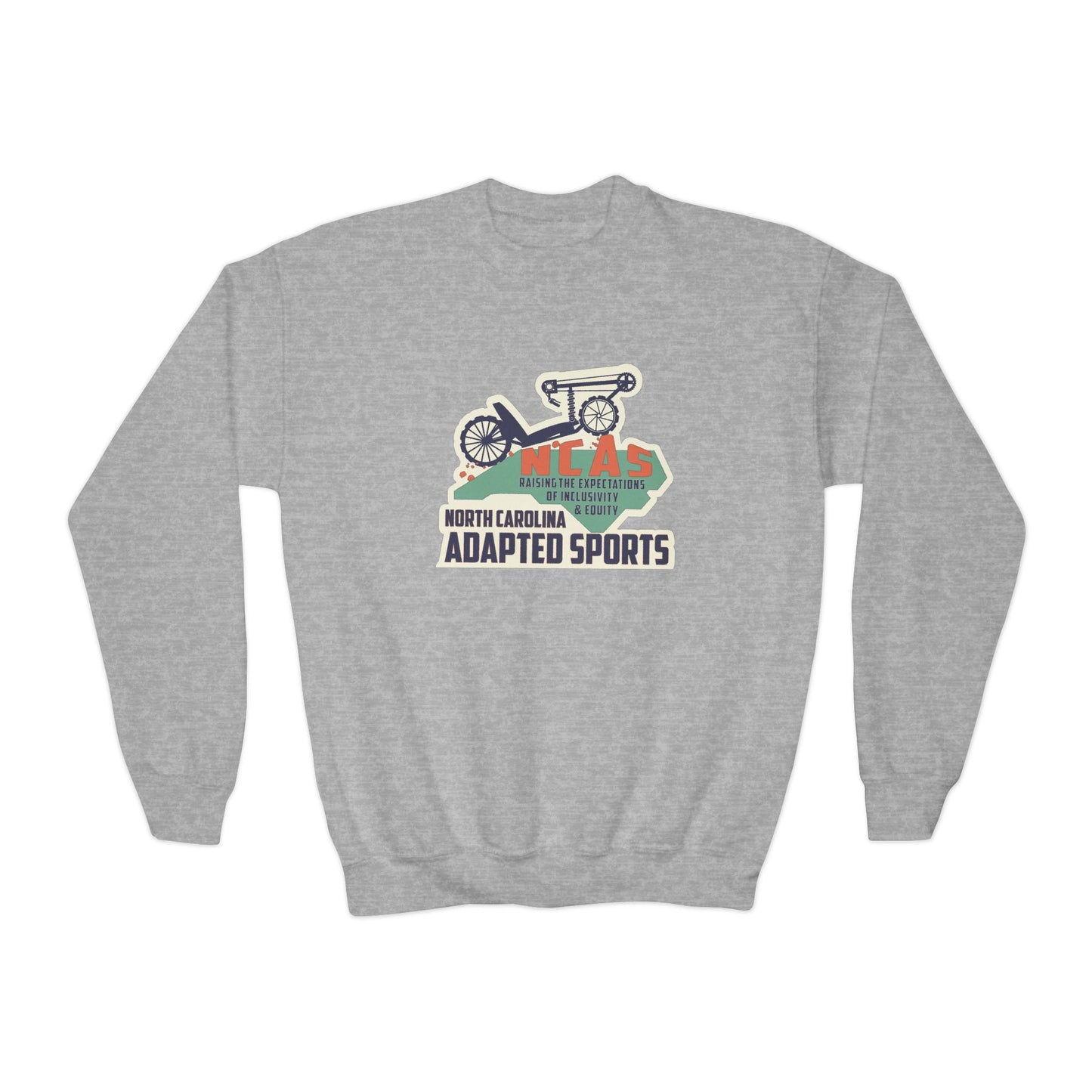 NC Adapted Sports Youth Crewneck Sweatshirt
