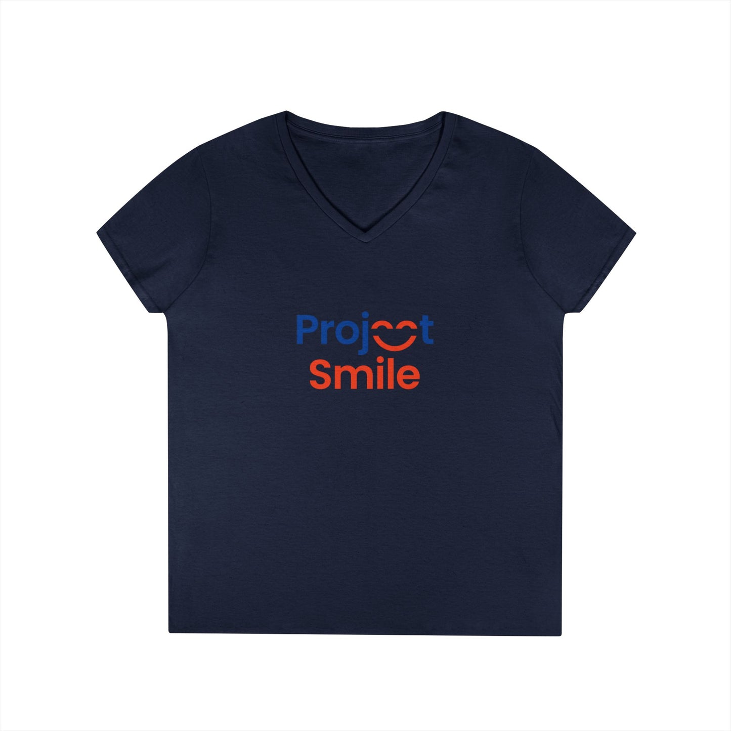 Project Smile Ladies' V-Neck T-Shirt